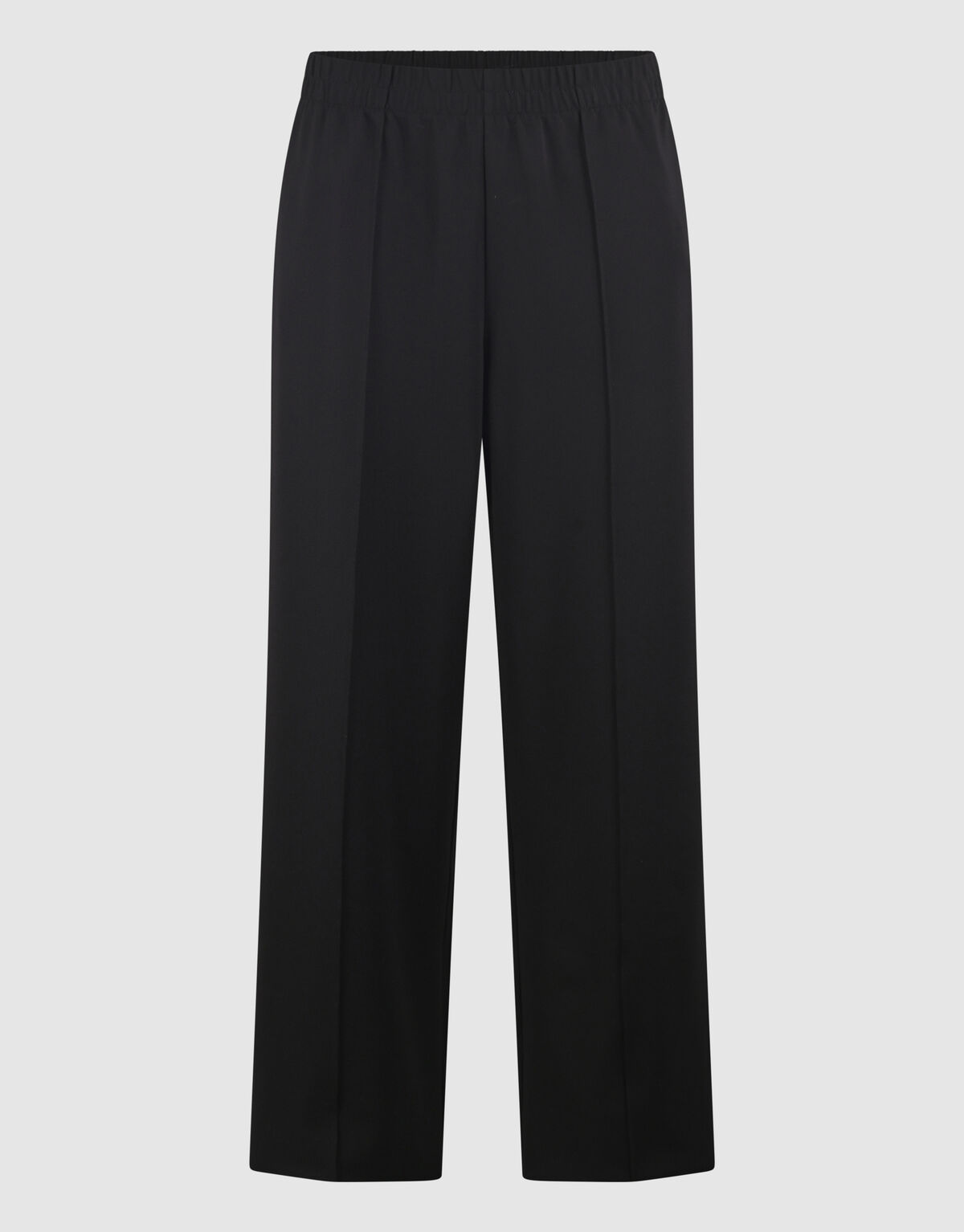 Wide Leg Broek Zwart SHOEBY WOMEN