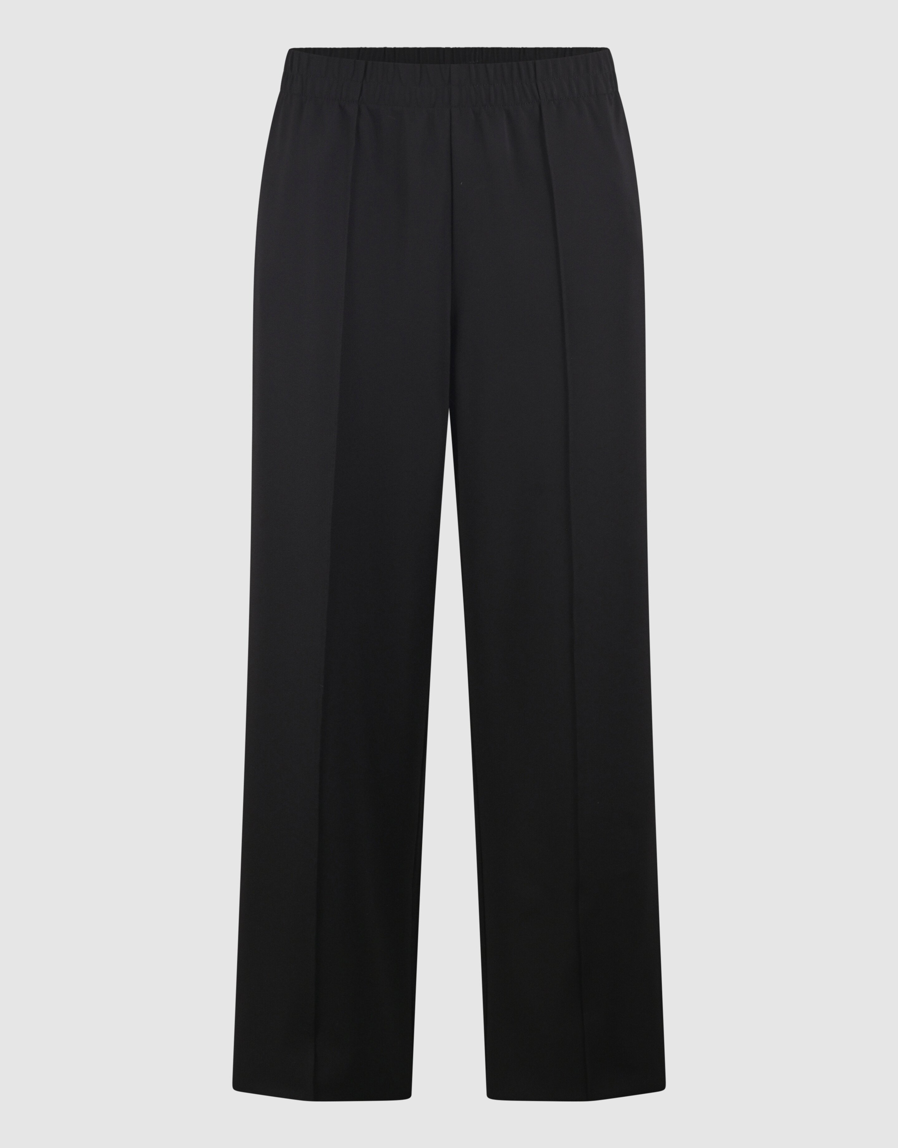 Wide Leg Broek Zwart SHOEBY WOMEN