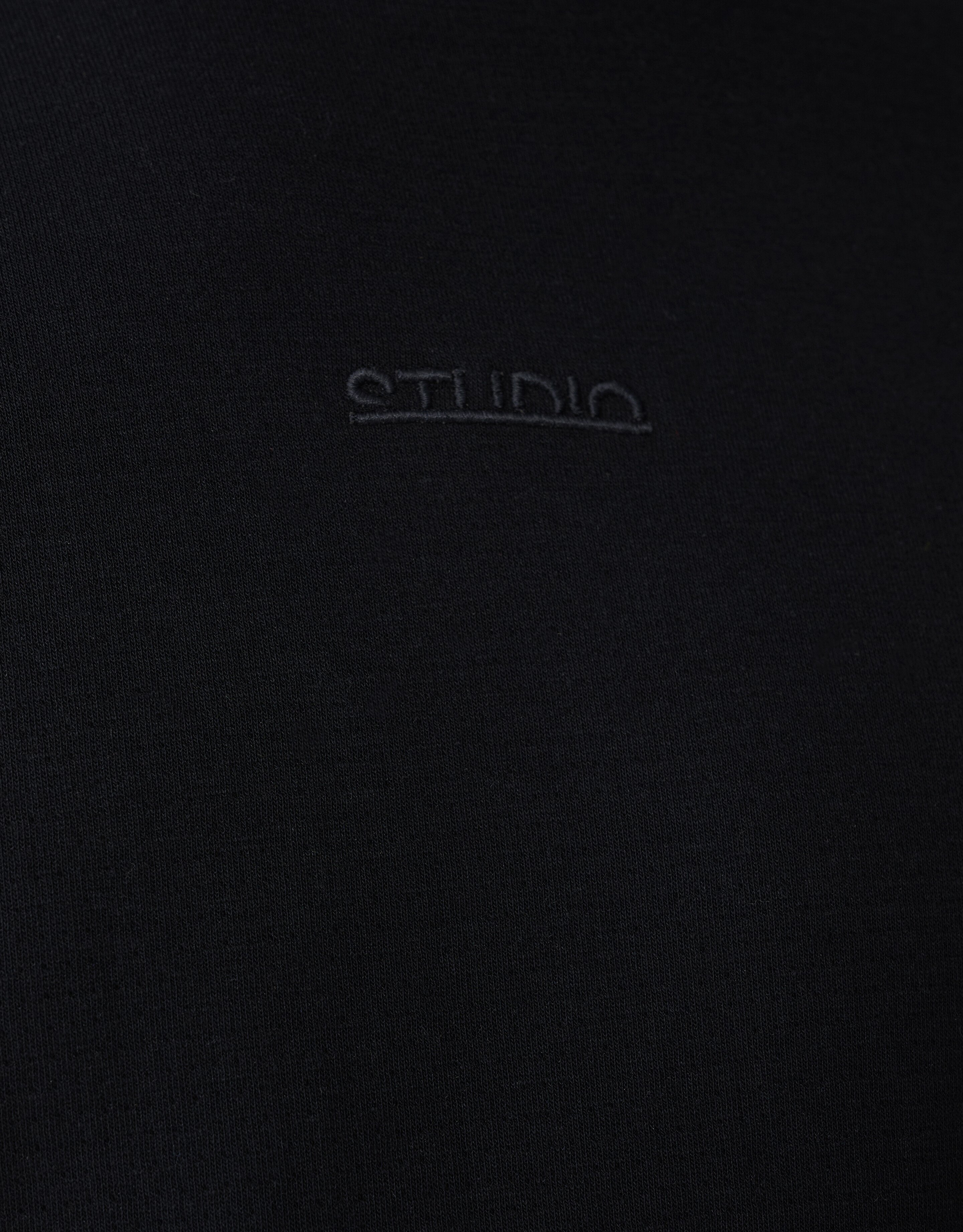 Studio Structuur T-shirt Zwart SHOEBY MEN