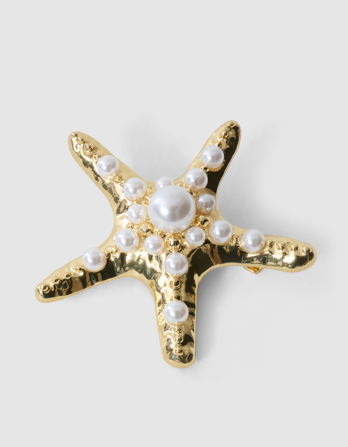 Seastar Parel Broche Goud SHOEBY ACCESSOIRES