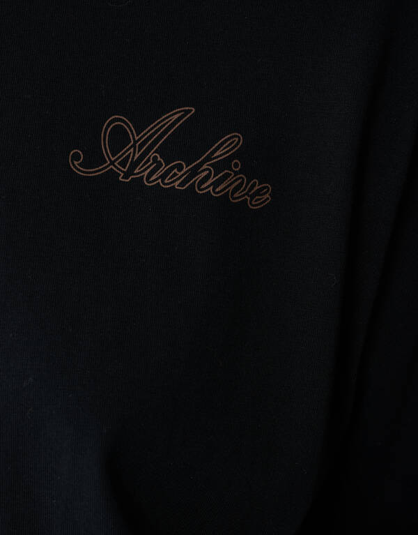 Heart Back Artwork T-shirt Zwart SHOEBY WOMEN