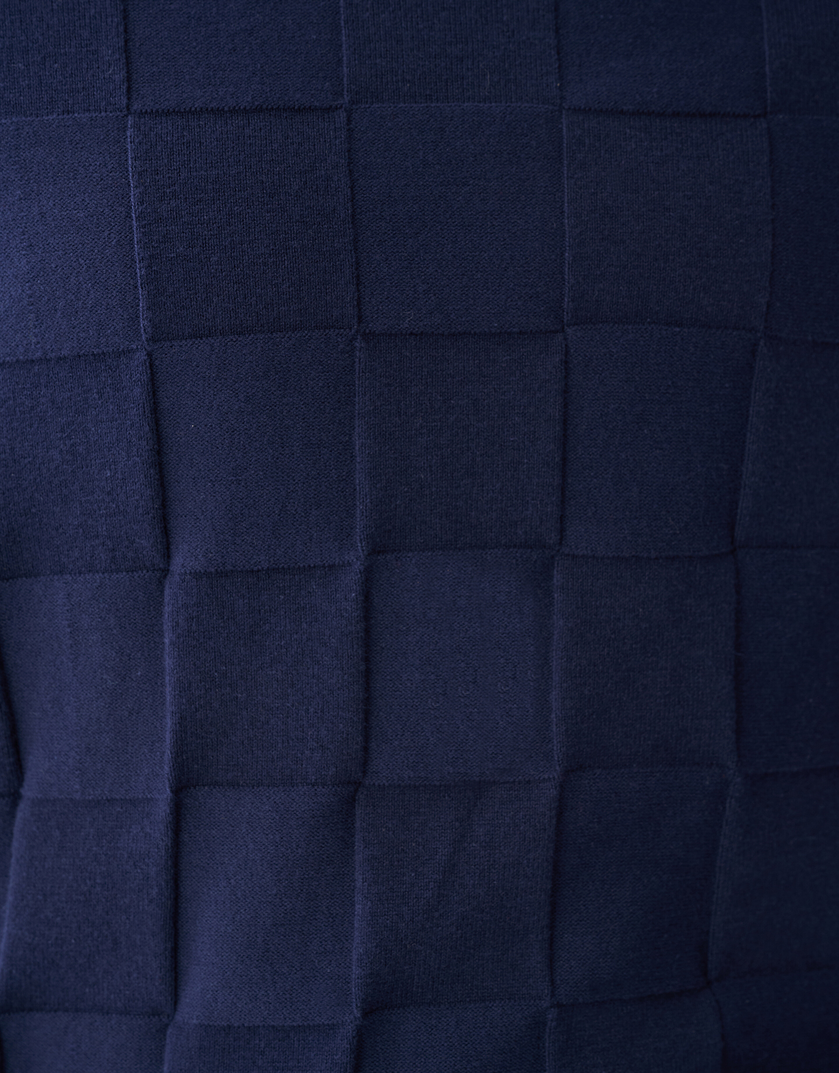 Structuur Trui Donkerblauw SHOEBY MEN