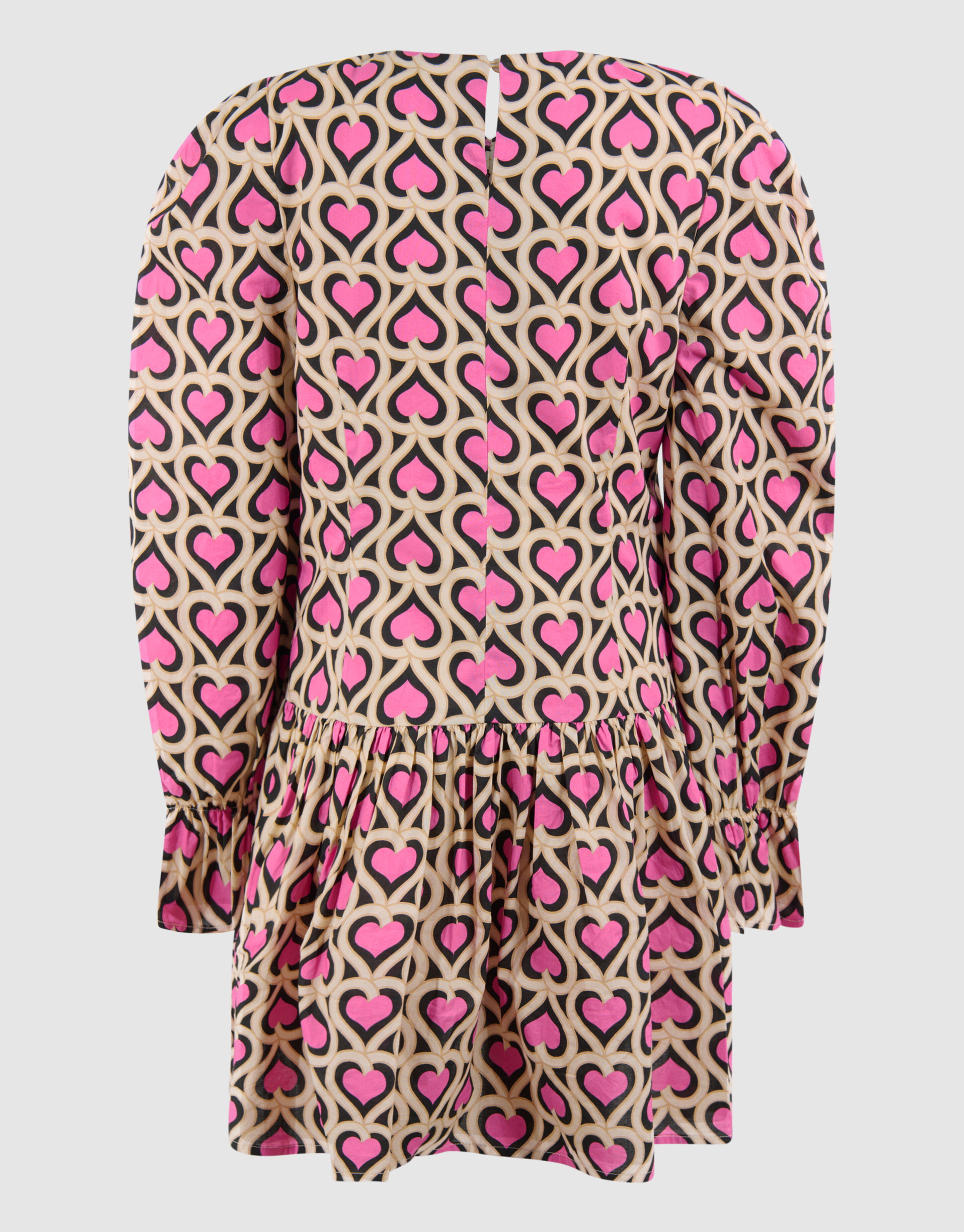 Heart Printed Jurk Roze SHOEBY GIRLS