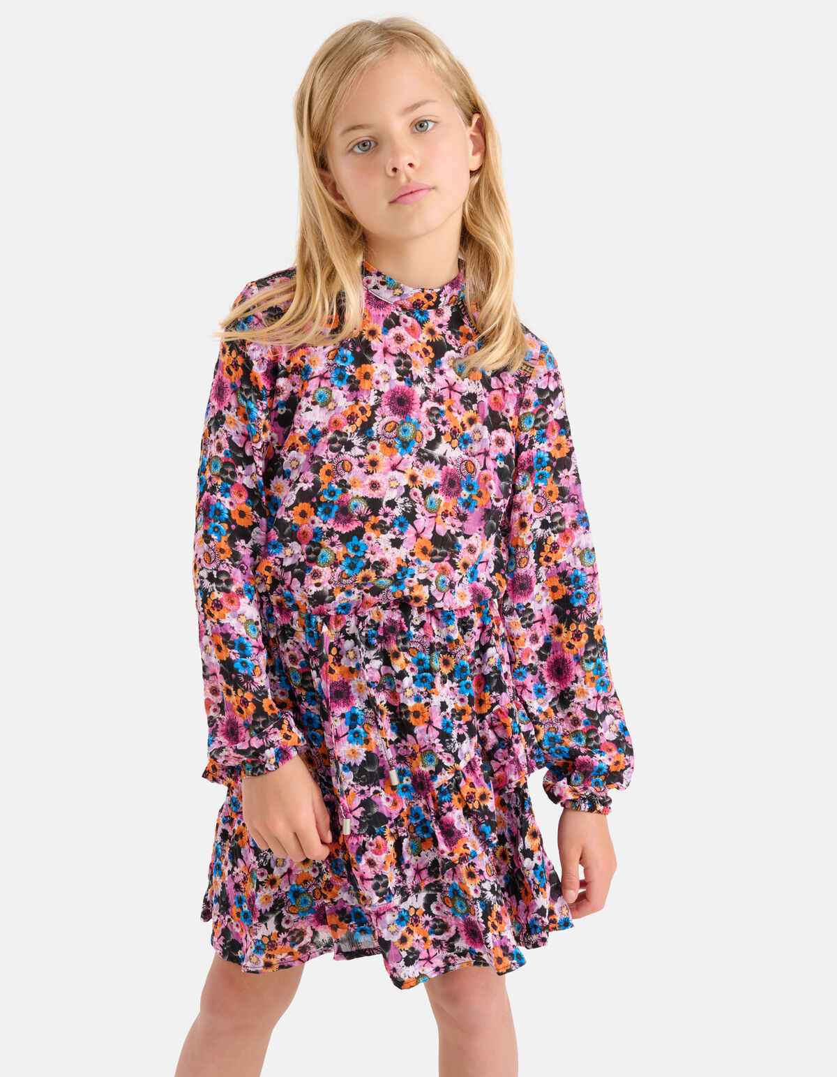 Bloemenprint Jurk Paars SHOEBY GIRLS