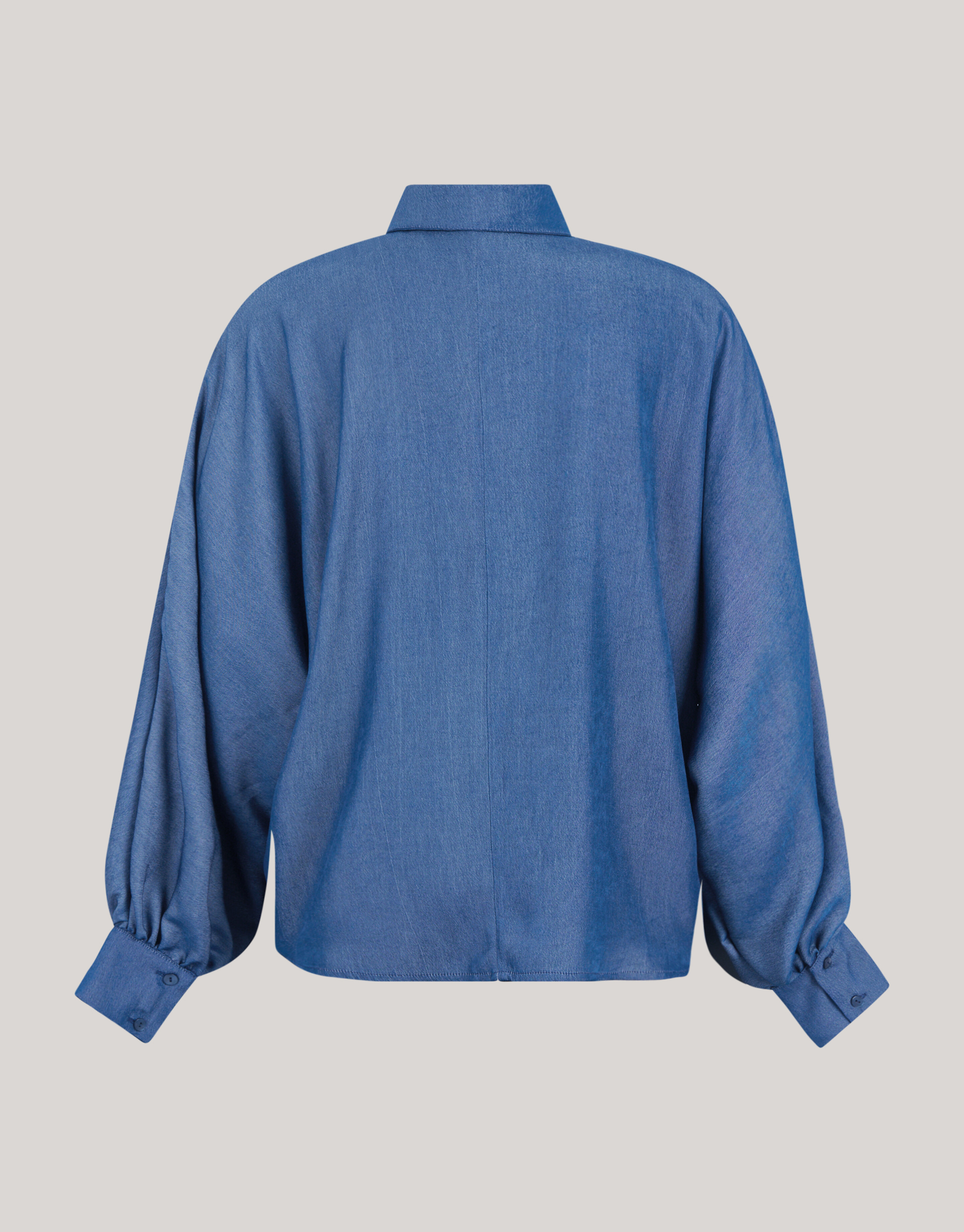 Chambray Blouse Blauw SHOEBY WOMEN