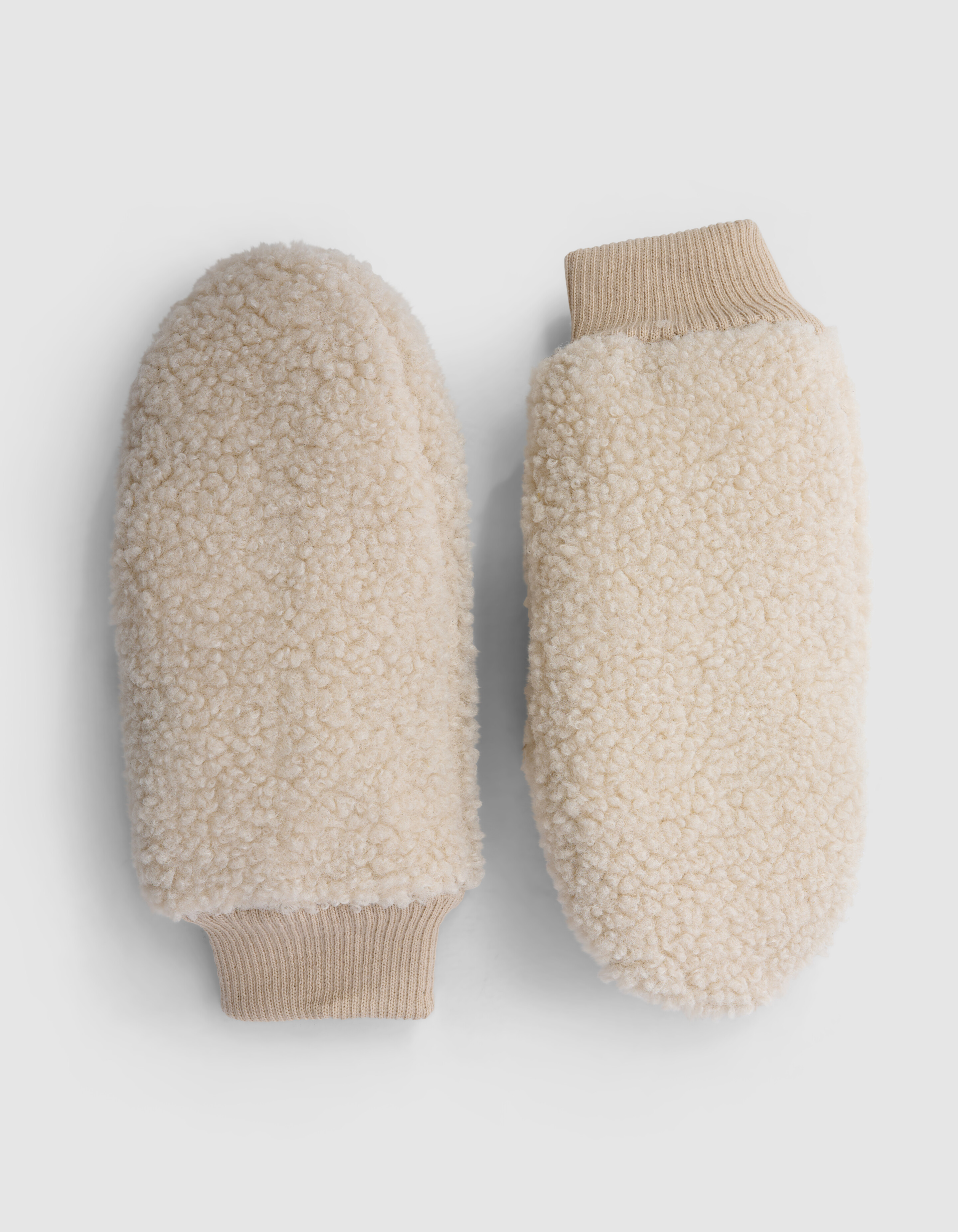 Teddy Wanten Beige SHOEBY ACCESSOIRES