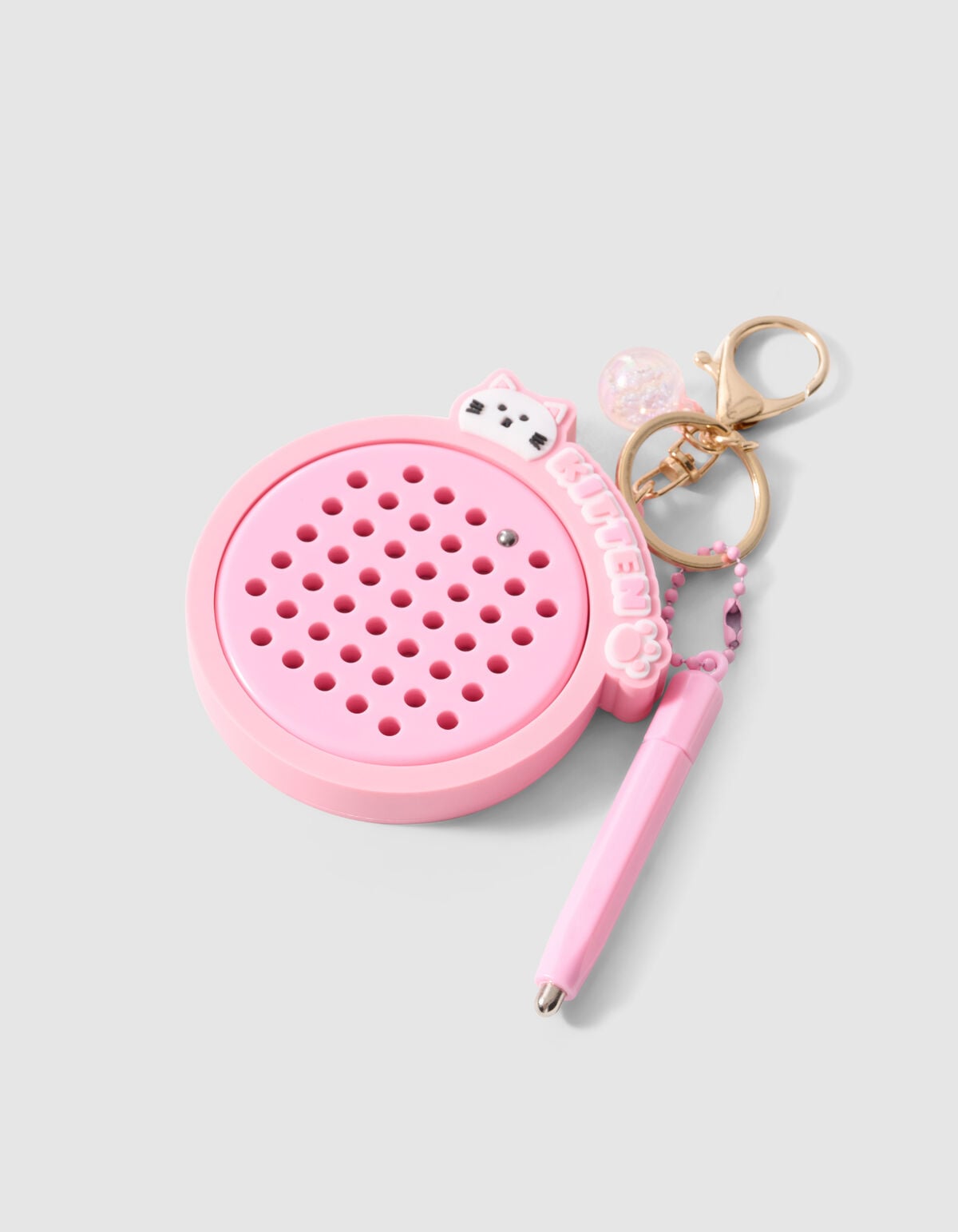 Kitten Magneet Sleutelhanger Roze SHOEBY ACCESSOIRES