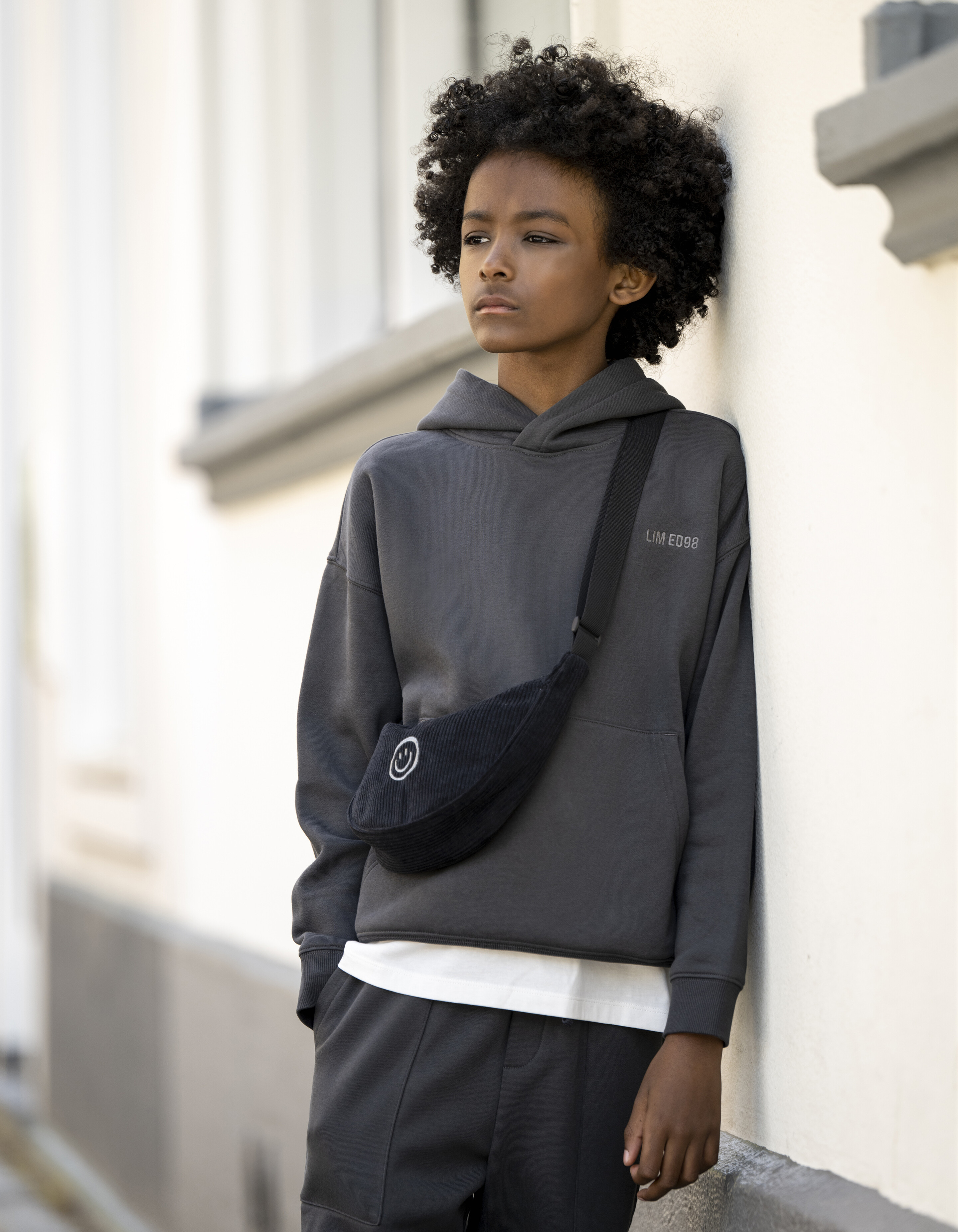 Chill Artwork Hoodie Donkergrijs SHOEBY BOYS