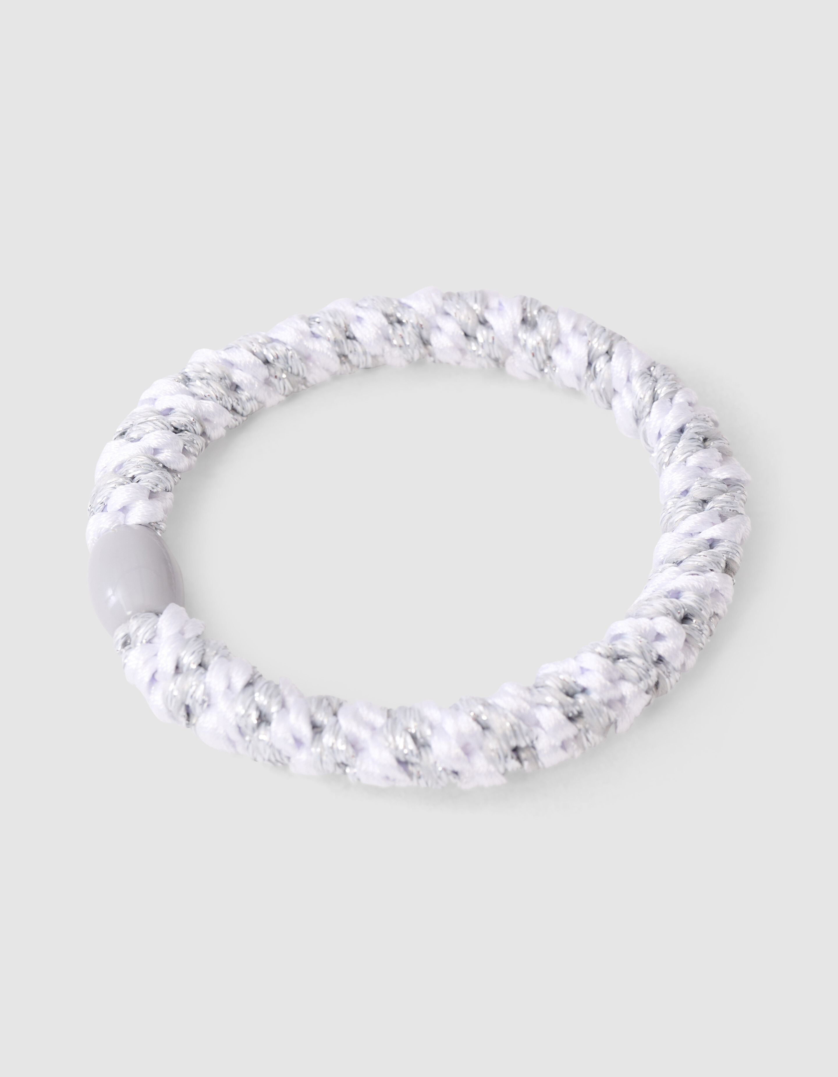 Lurex Haarelastiek Wit SHOEBY ACCESSOIRES
