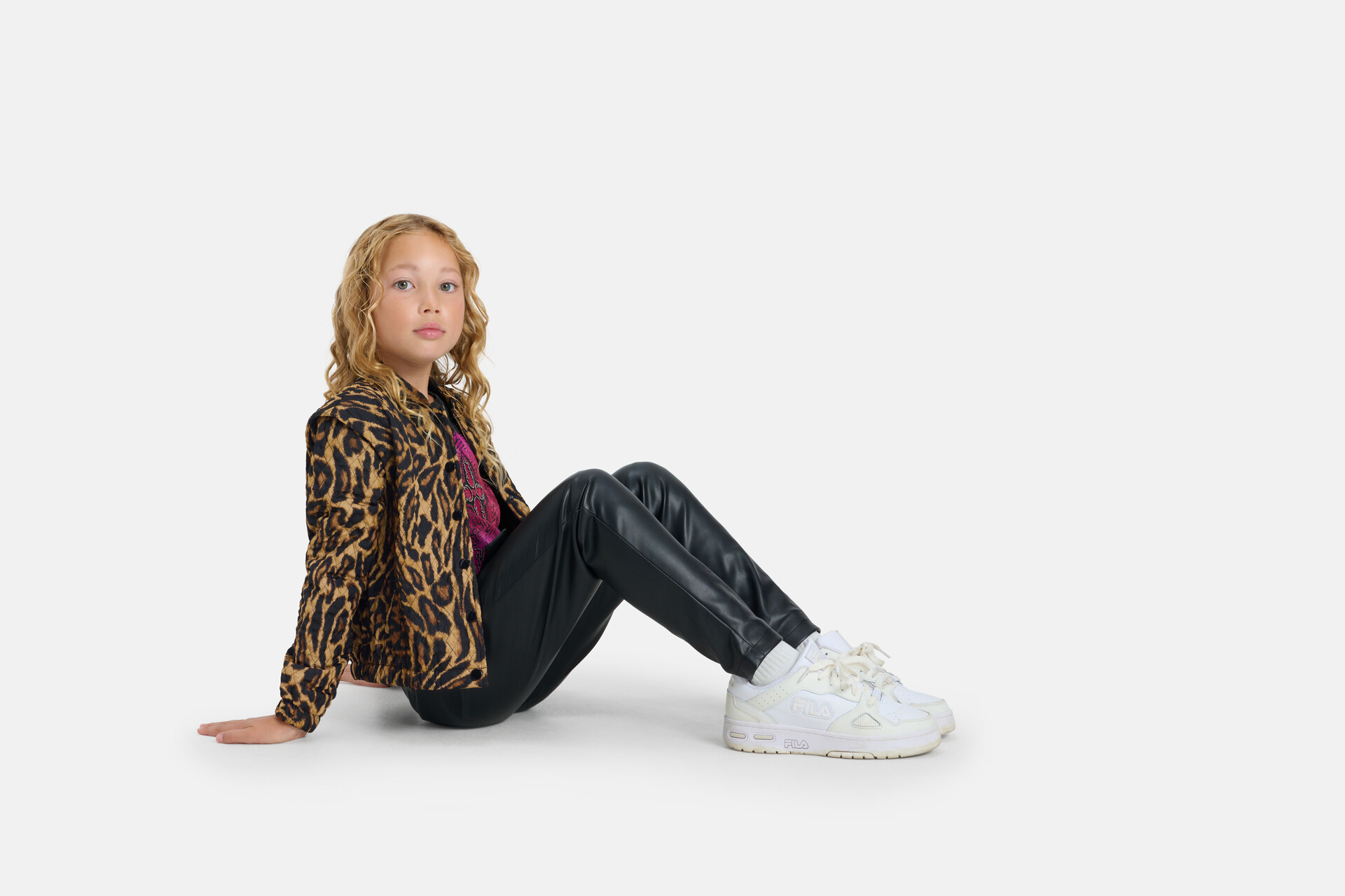 Leopard Bomber Bruin SHOEBY GIRLS