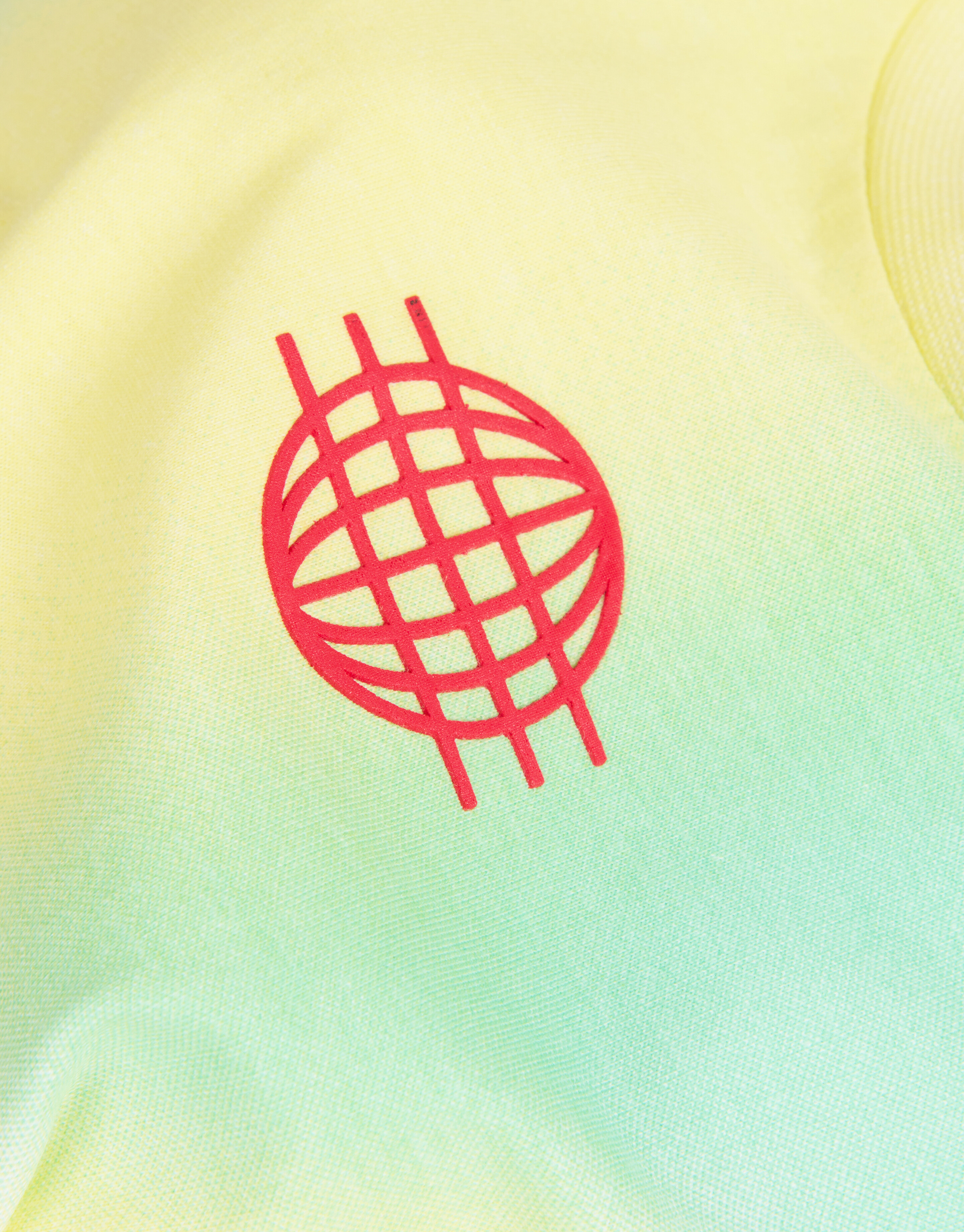Printed Tie Dye T-shirt Groen SHOEBY BOYS