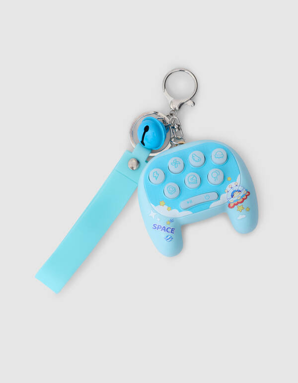 Click And Play Sleutelhanger Blauw SHOEBY ACCESSOIRES