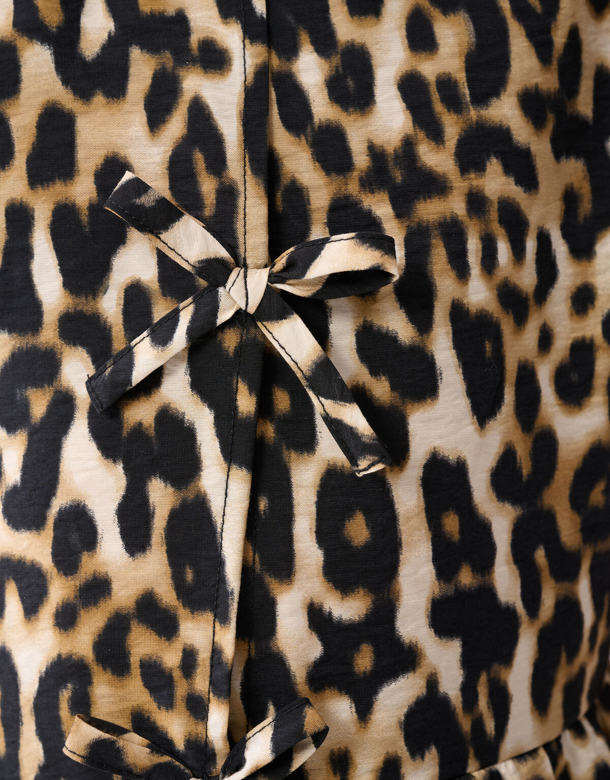 Leopard Strik Top Bruin SHOEBY GIRLS