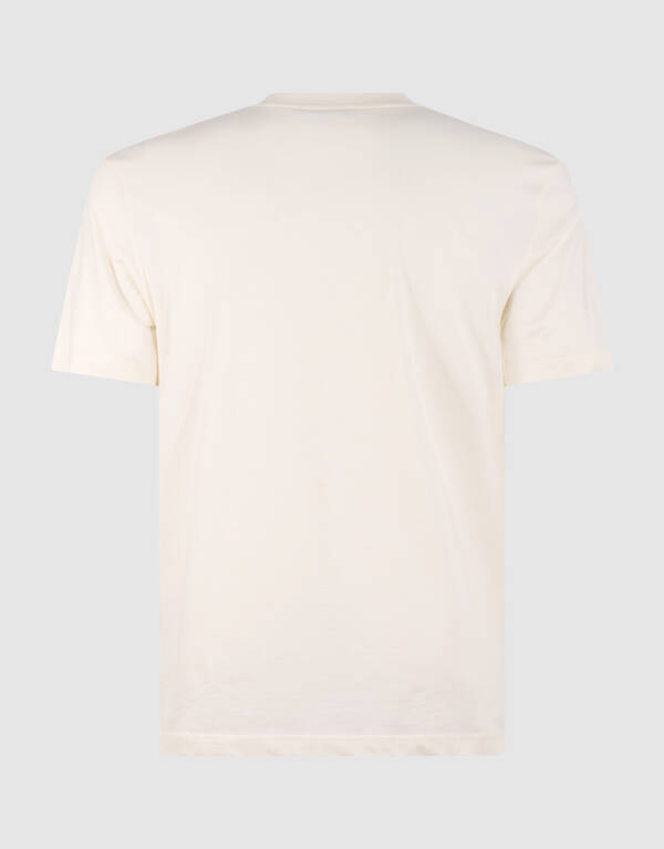 Stripe Artwork T-shirt Gebroken Wit SHOEBY MEN