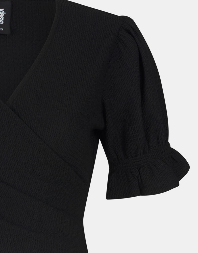 Crinkle Wrap Top