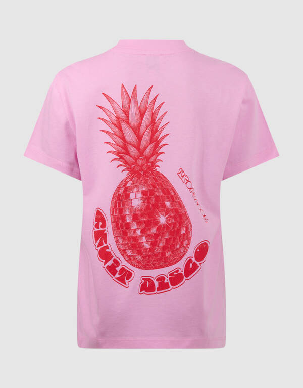 Fruit Disco Artwork T-shirt Roze SHOEBY GIRLS
