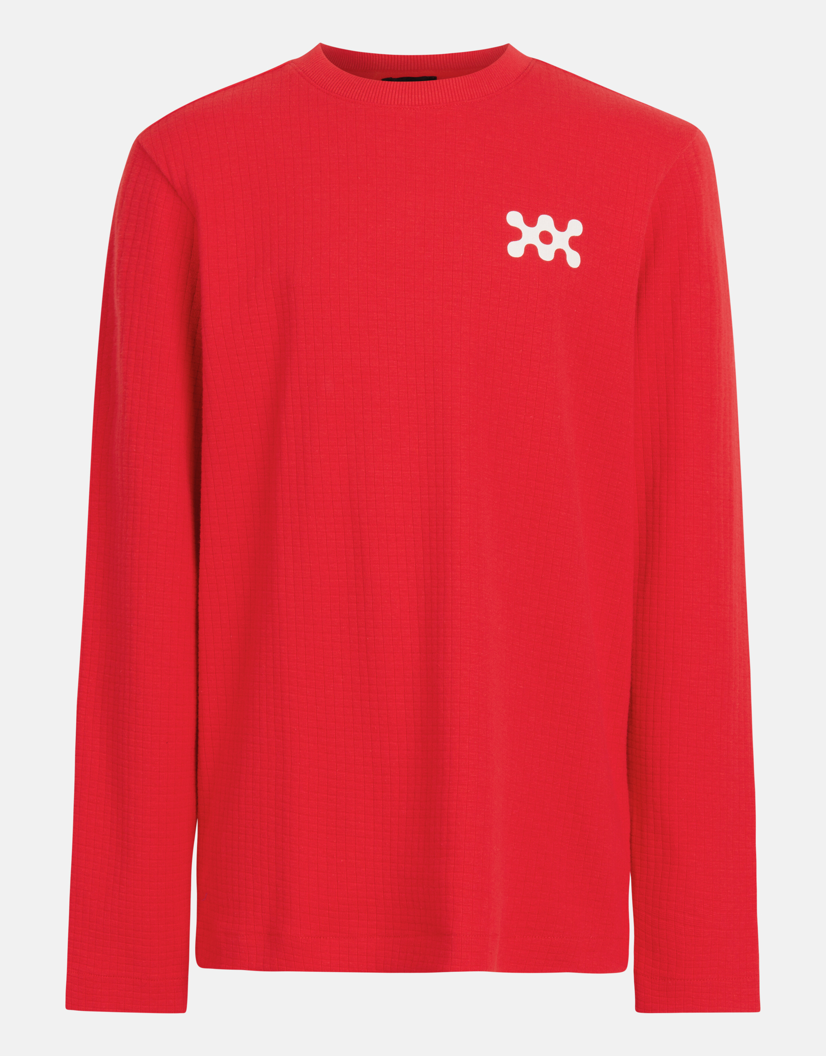 Structuur Longsleeve Rood SHOEBY BOYS