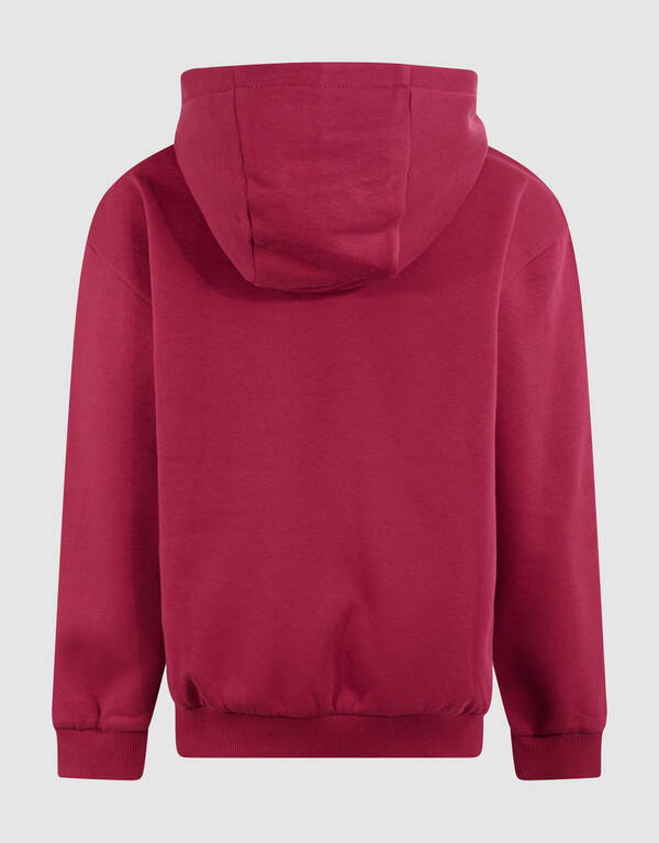 New York Artwork Hoodie Donkerrood SHOEBY GIRLS