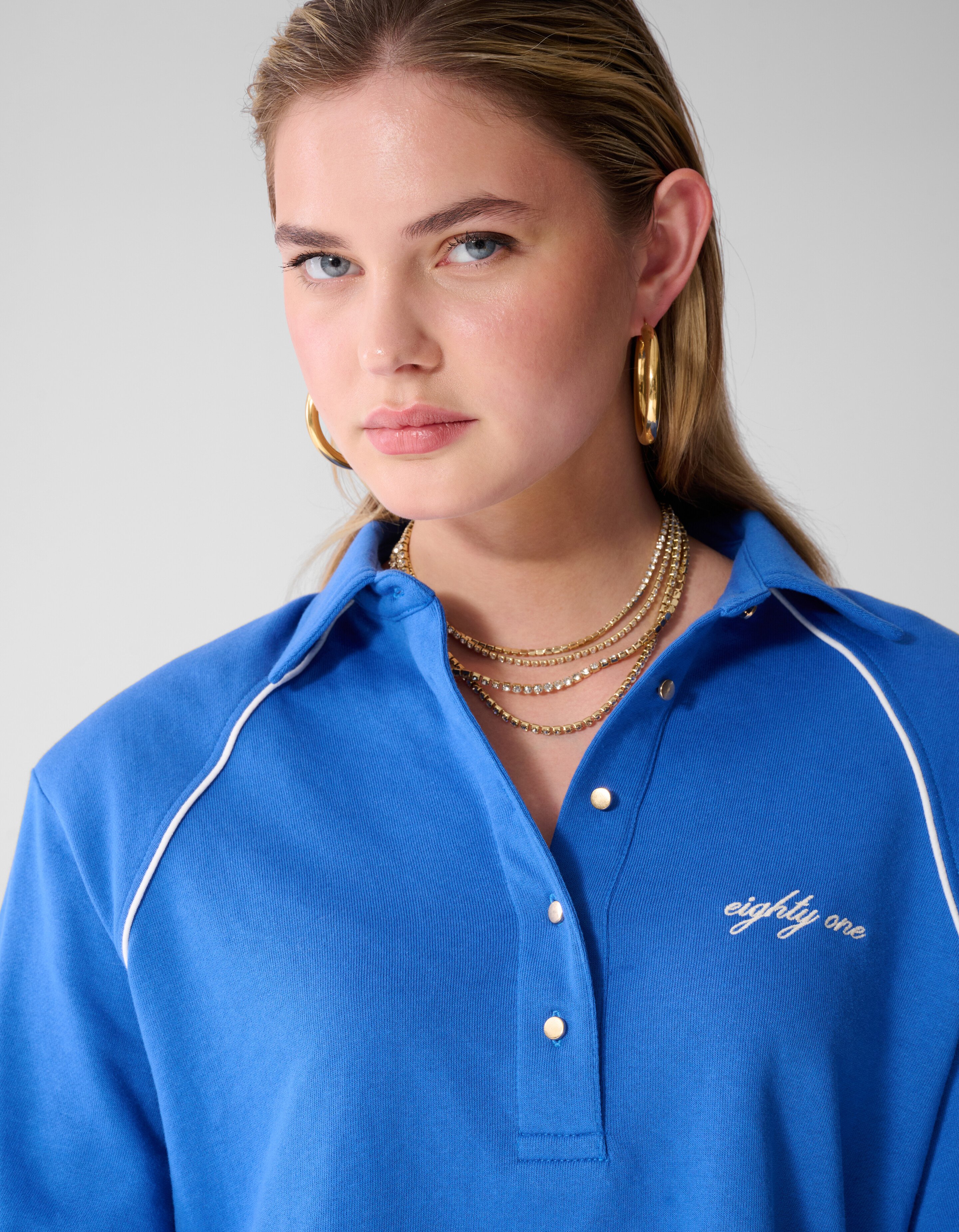 Sporty Polo Blauw SHOEBY WOMEN