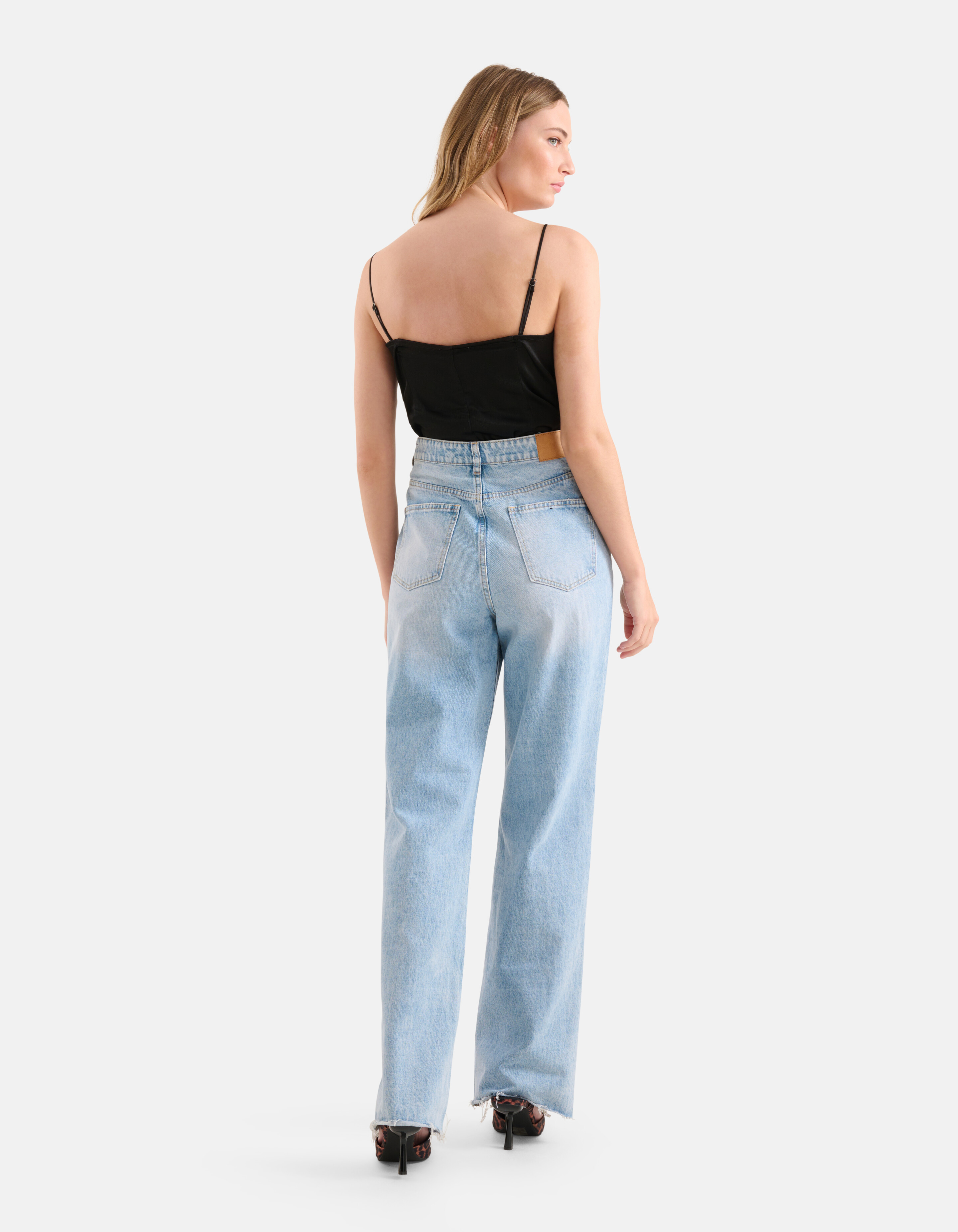 Satijnen Corset Top Zwart SHOEBY WOMEN