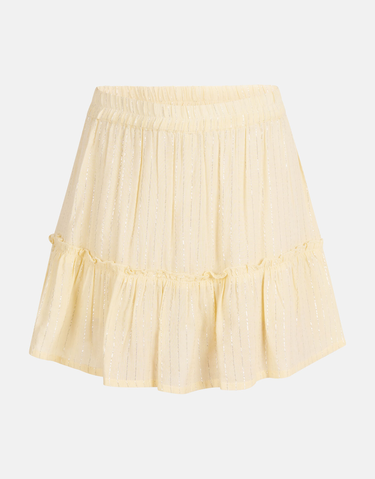 Lurex Rok Gebroken Wit SHOEBY GIRLS