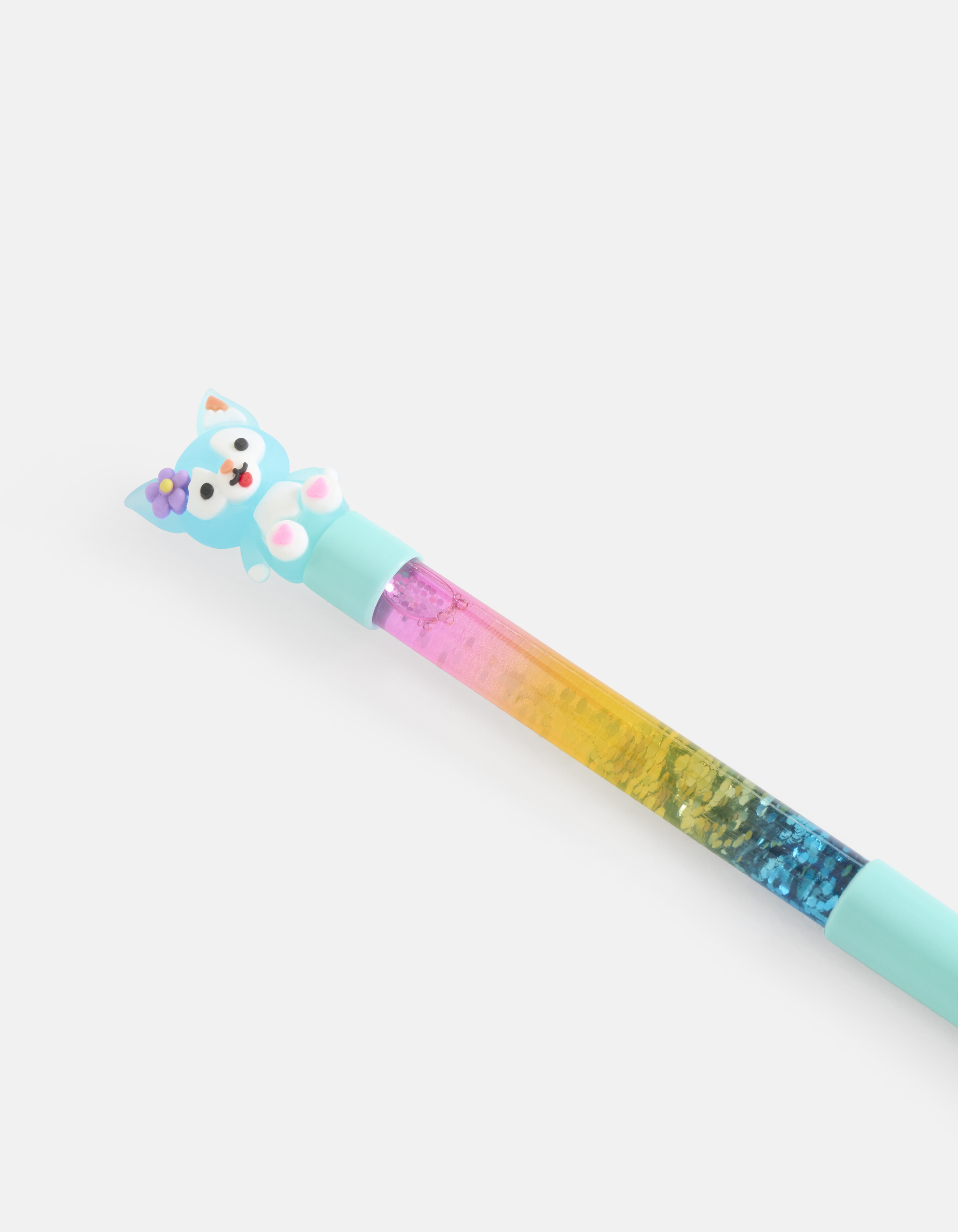 Katten Glitter Pen Blauw SHOEBY ACCESSOIRES