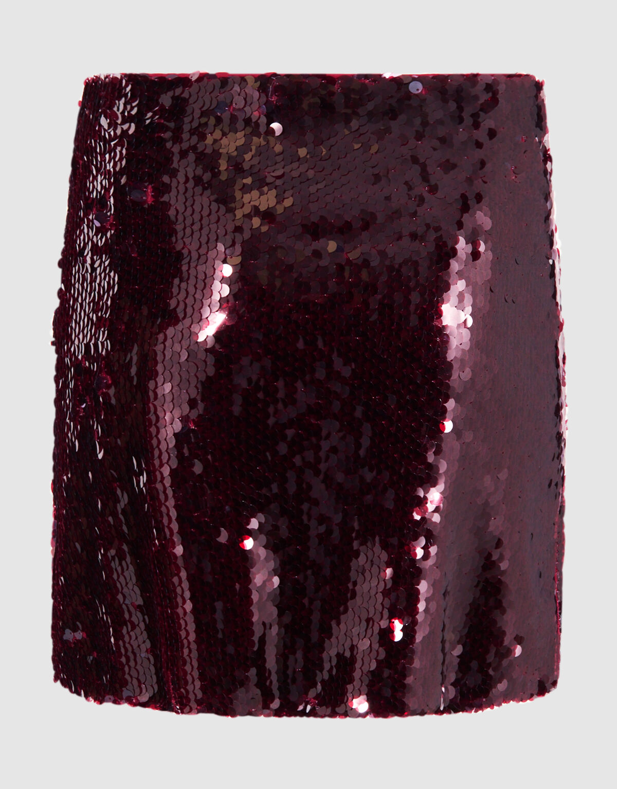 Sequin Mini Rok Bordeaux SHOEBY WOMEN