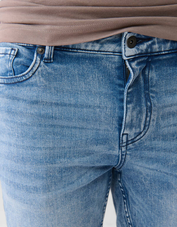 Denim Short Donkerblauw SHOEBY MEN