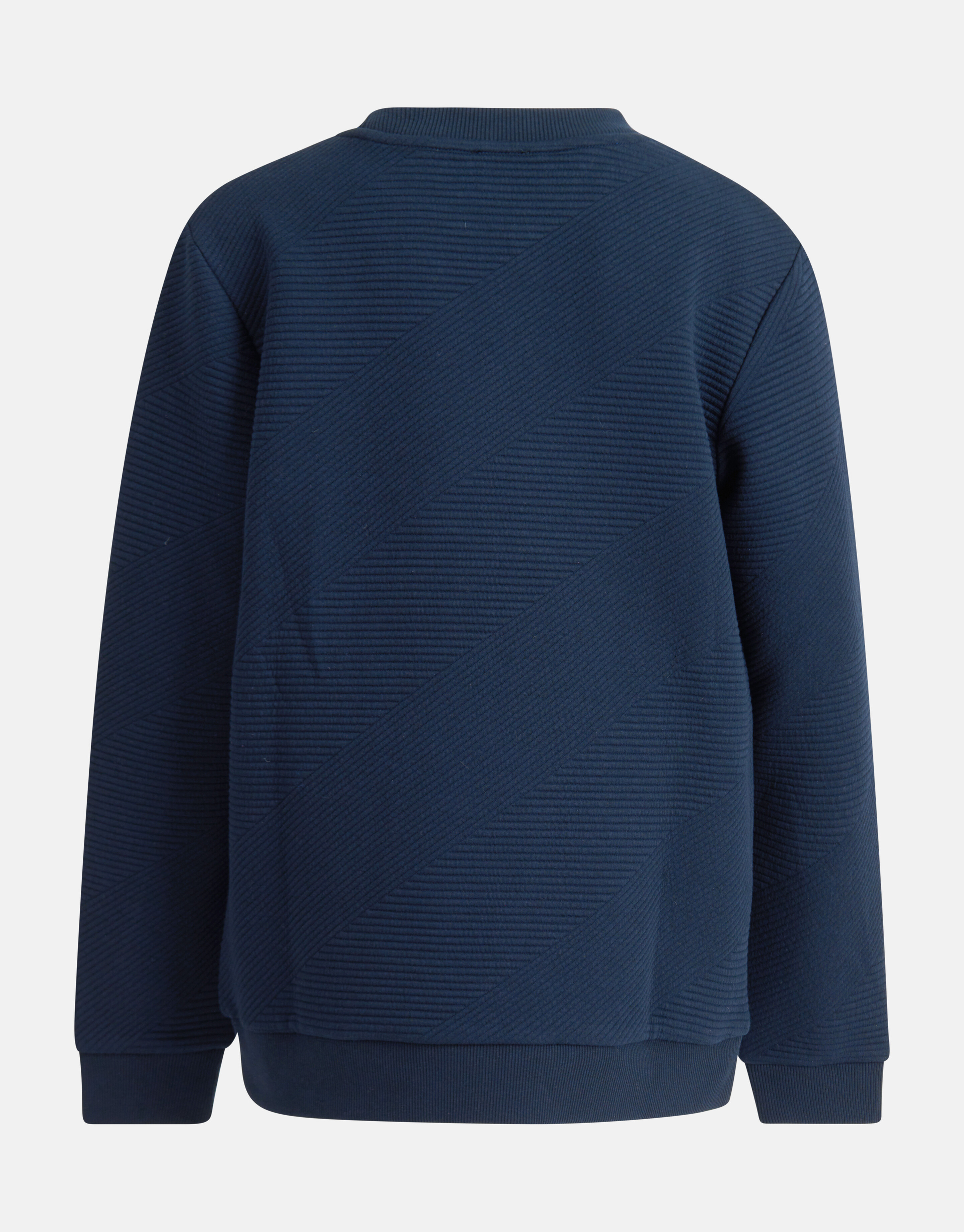 Structuur Sweater Donkerblauw SHOEBY BOYS