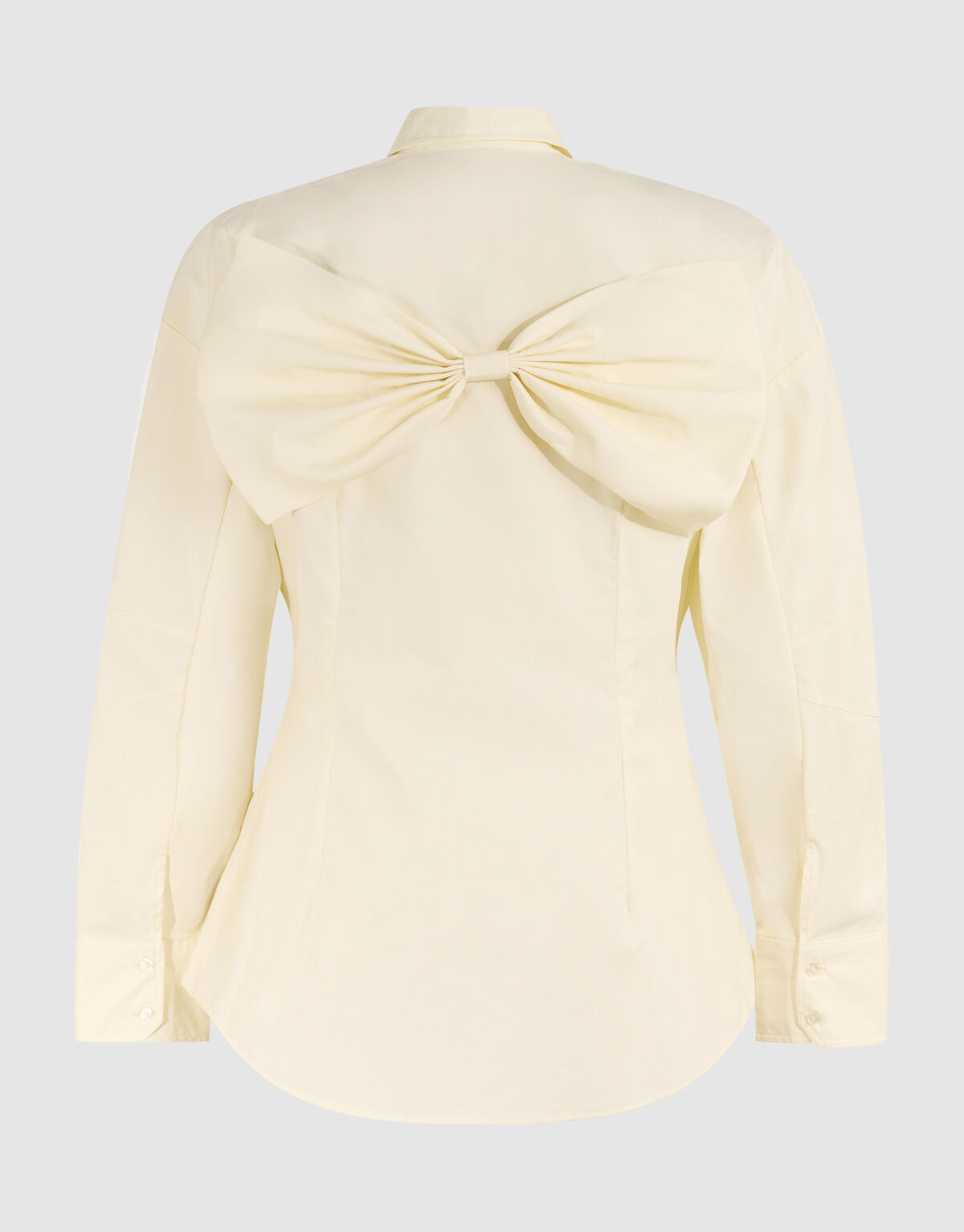 Egg Shape Strik Blouse Lichtgeel SHOEBY WOMEN