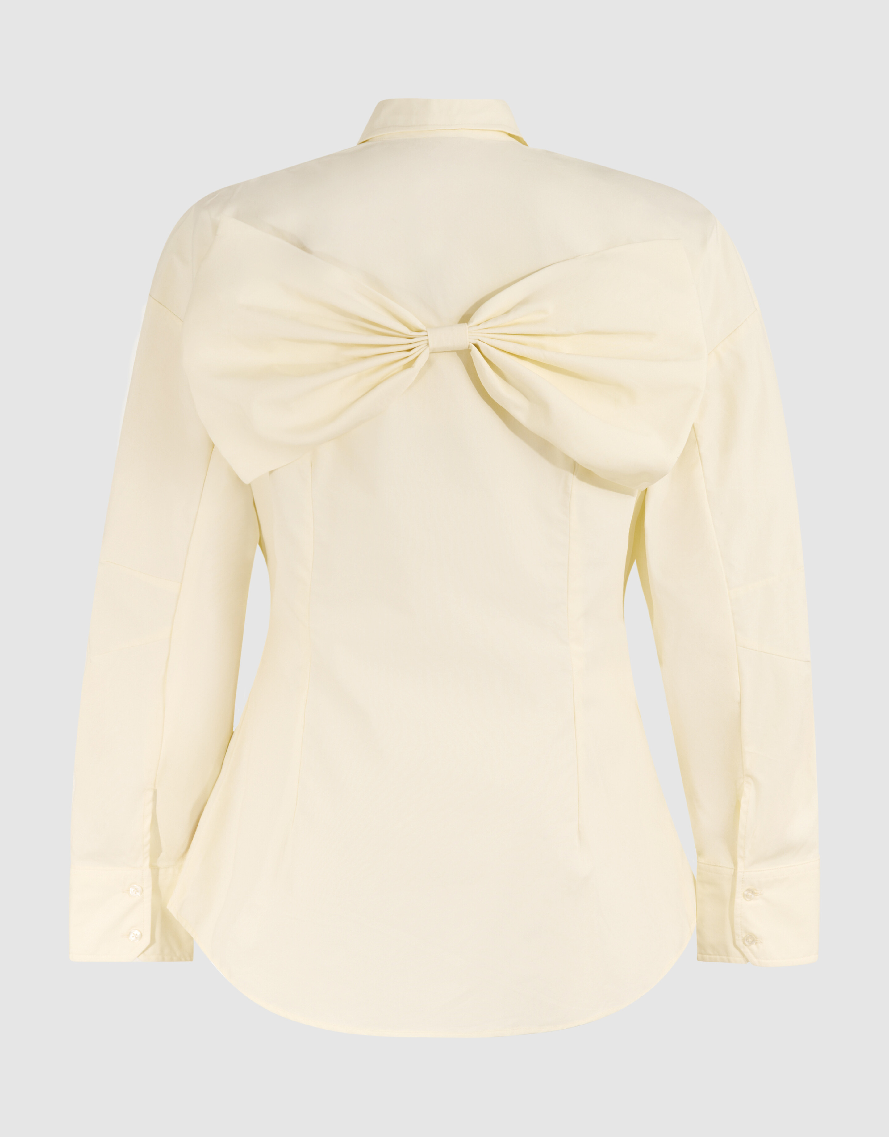 Egg Shape Strik Blouse Lichtgeel SHOEBY WOMEN