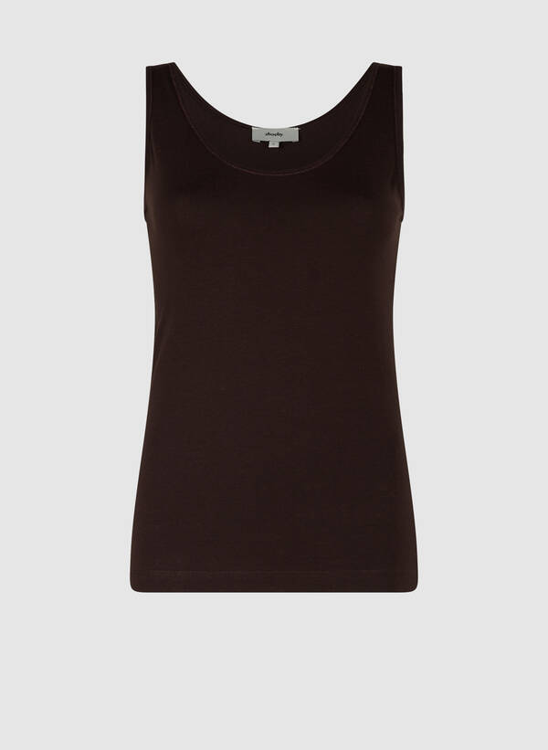 Basis Tanktop Donkerbruin SHOEBY WOMEN