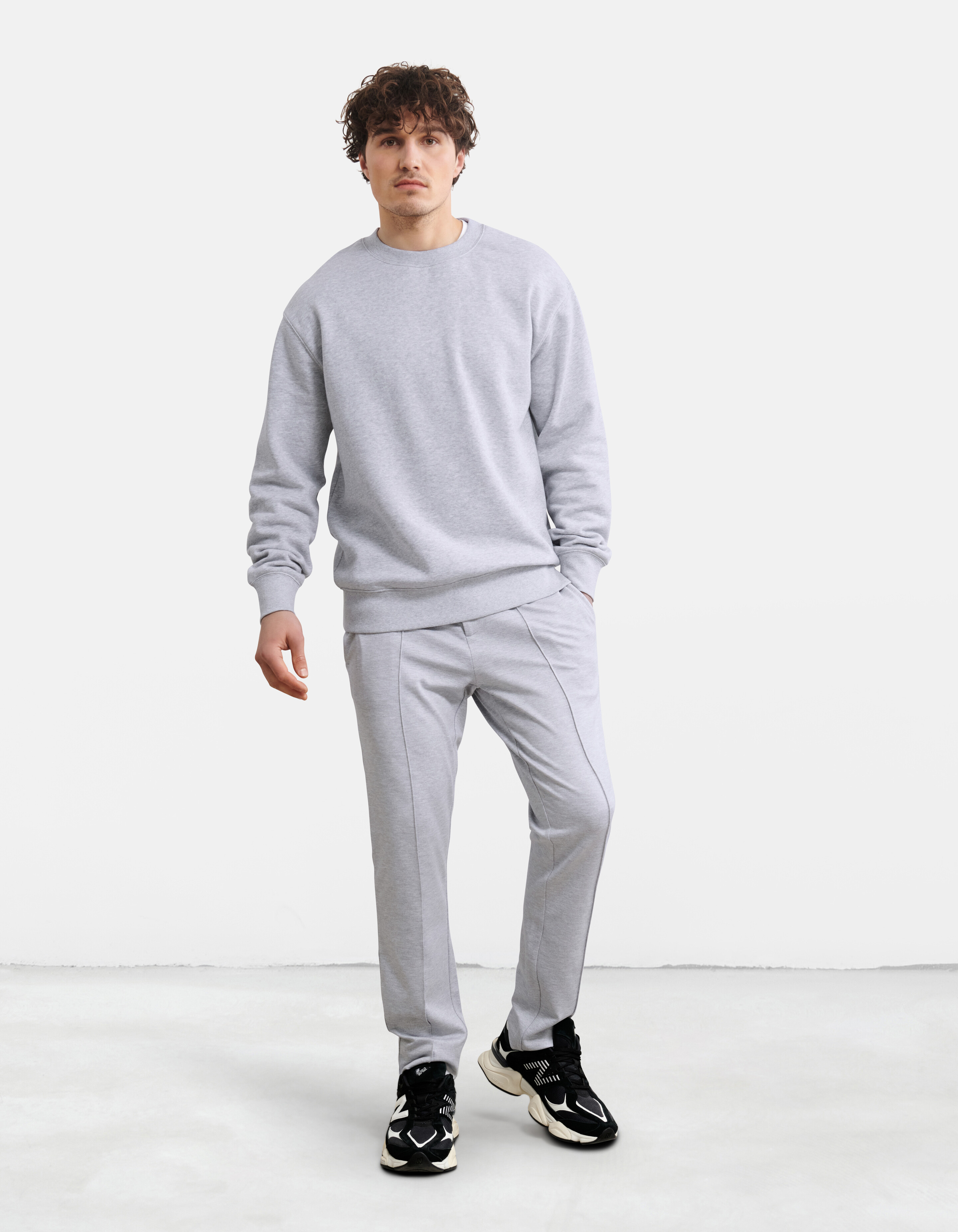 Sweater Lichtgrijs By Fred SHOEBY MEN