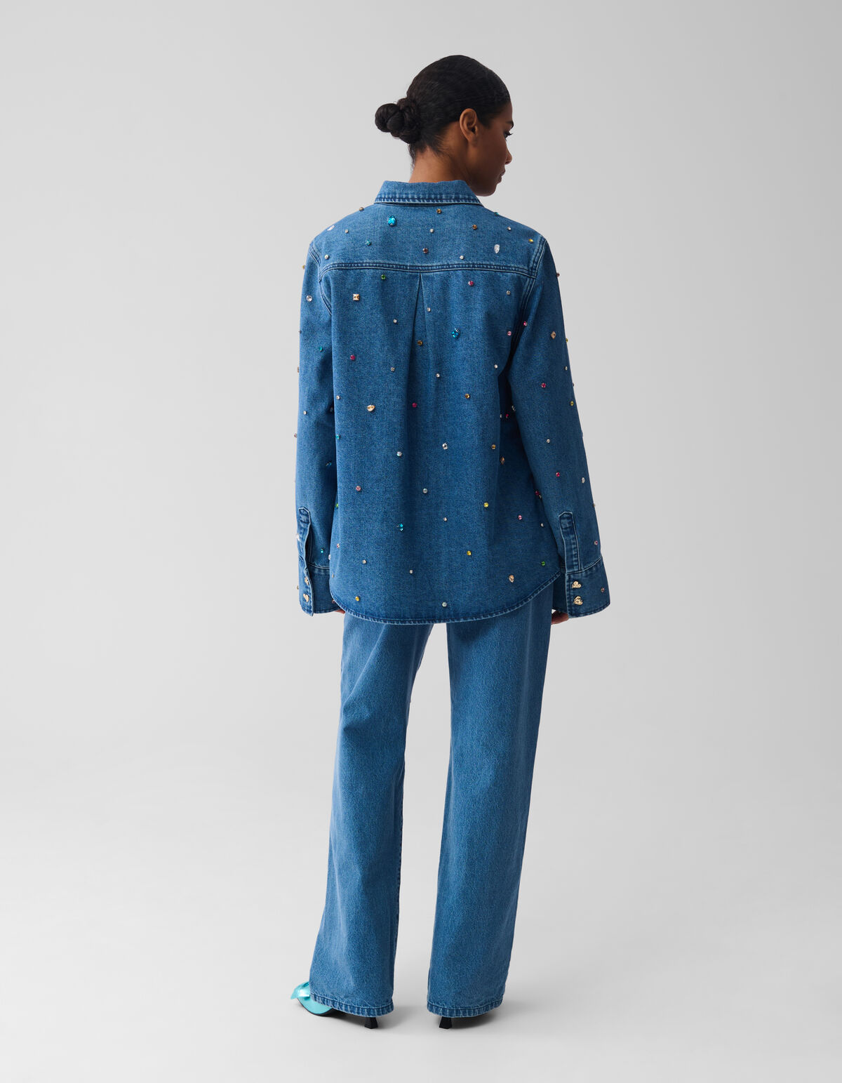 Denim Stone Blouse SHOEBY WOMEN