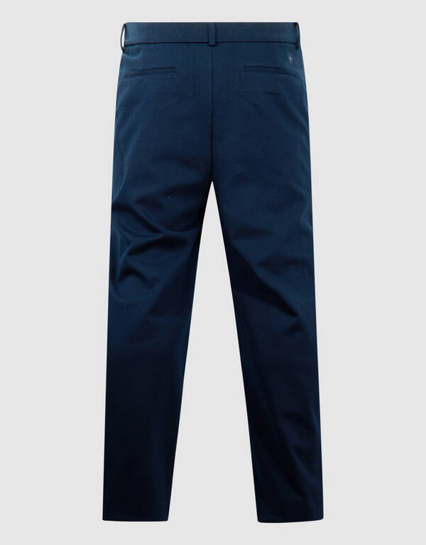 Regular Fit Broek Donkerblauw SHOEBY MEN