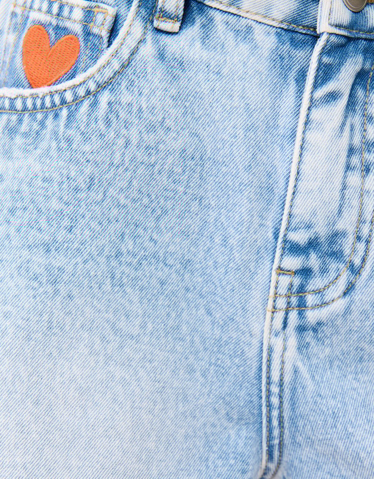 Embroidery Short Bleached SHOEBY GIRLS