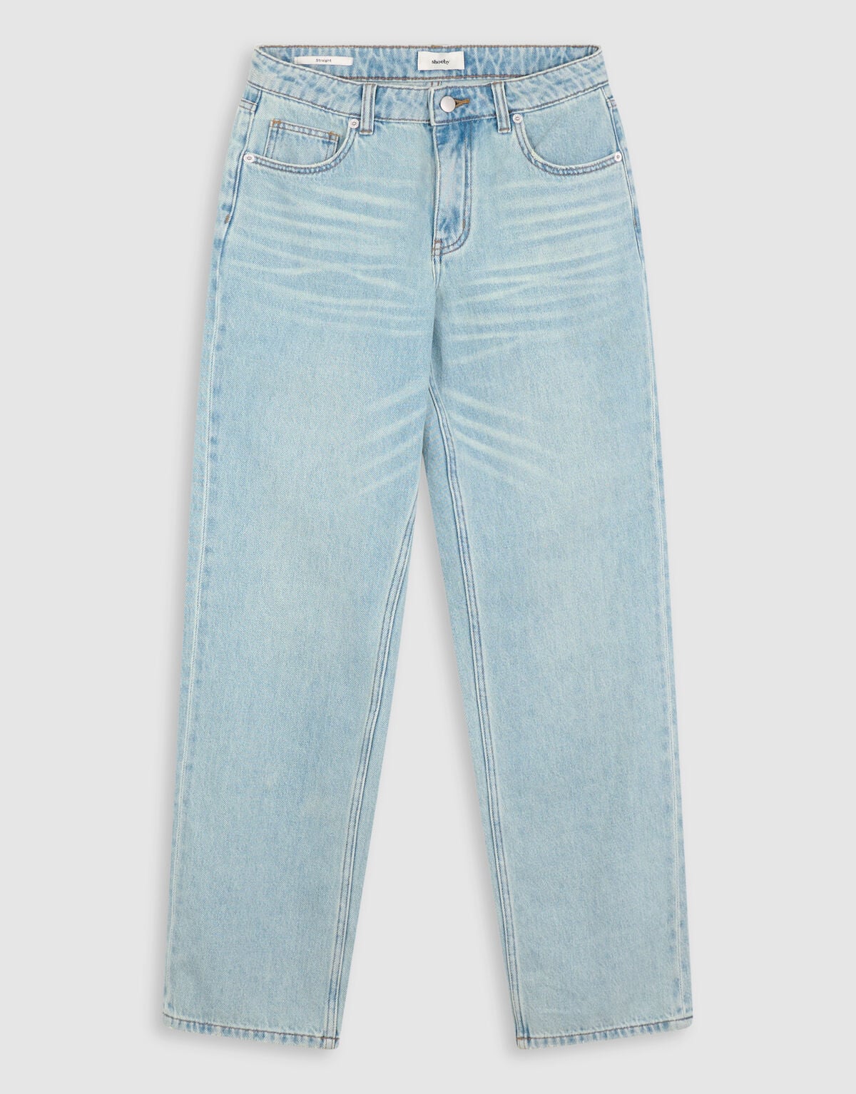 Soft Straight Fit Jeans Bleached SHOEBY WOMEN