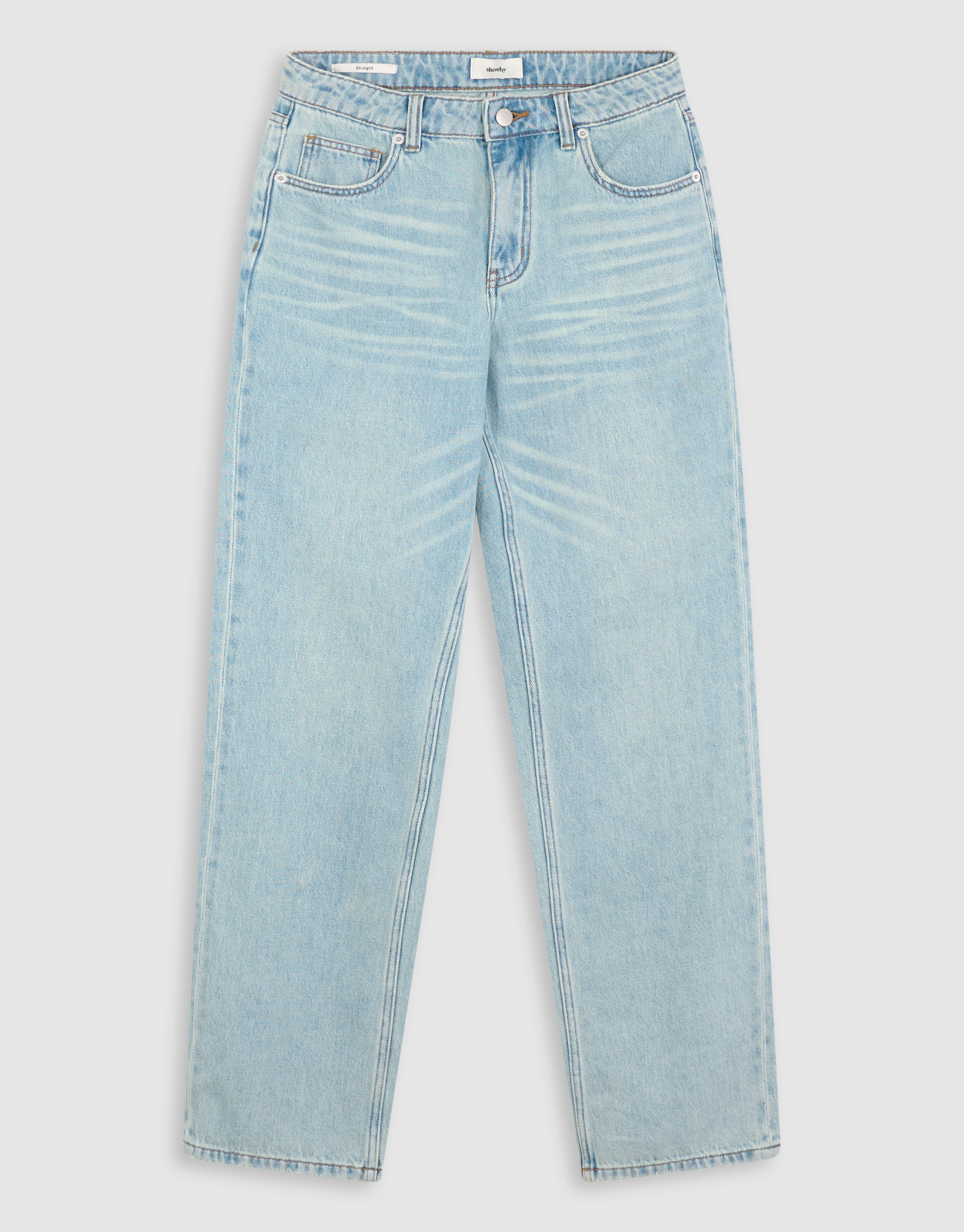 Soft Straight Fit Jeans Bleached SHOEBY WOMEN