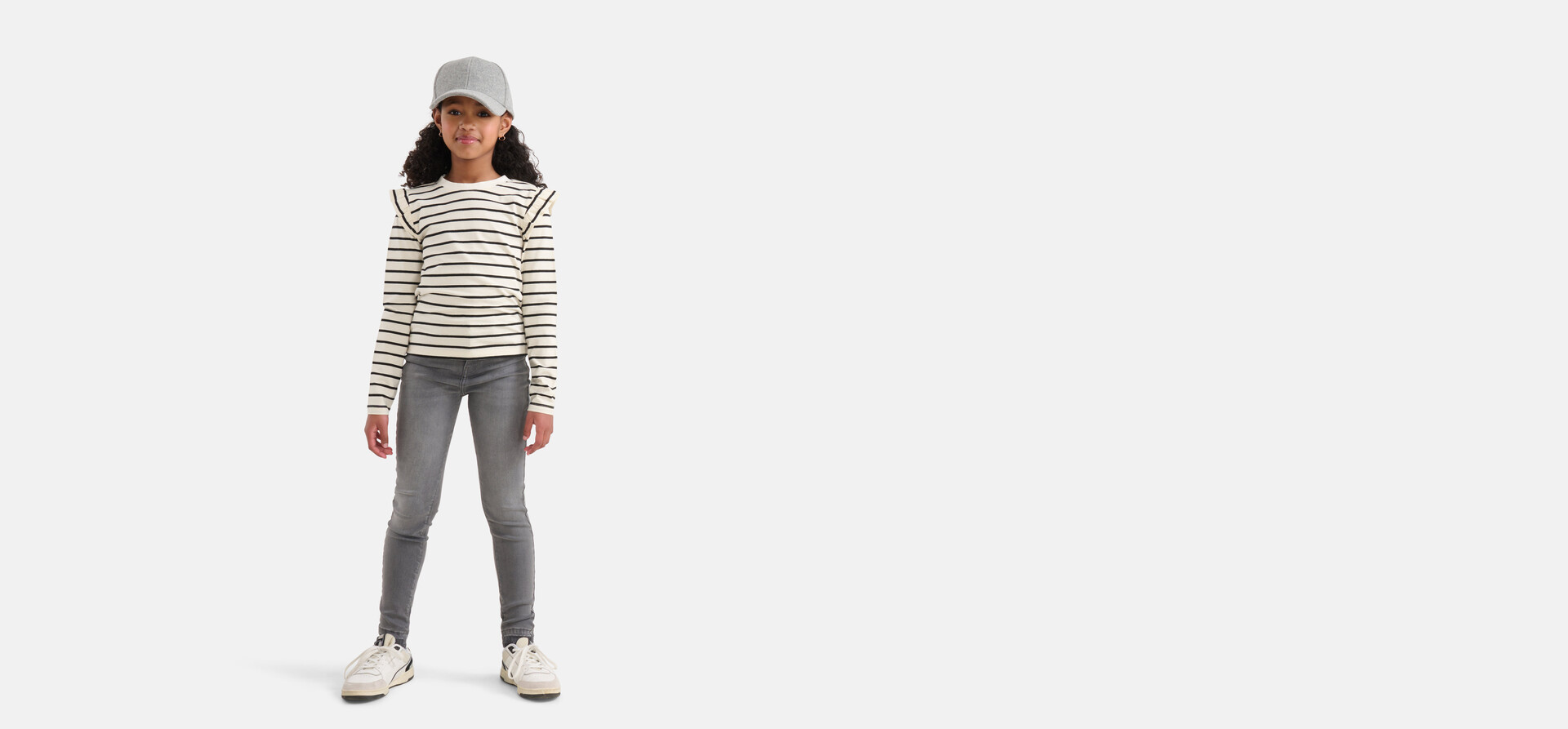 Skinny Jeans Lichtgrijs SHOEBY GIRLS