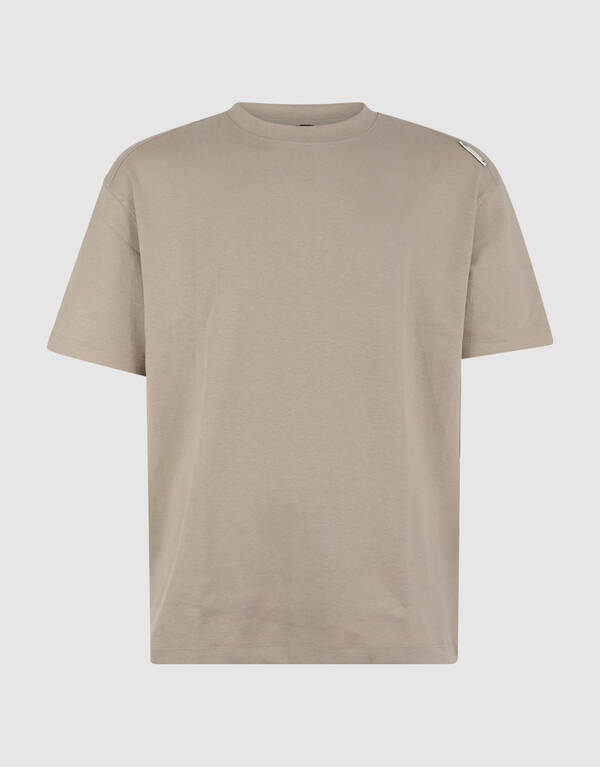 Basis Label T-shirt Lichtgroen SHOEBY MEN