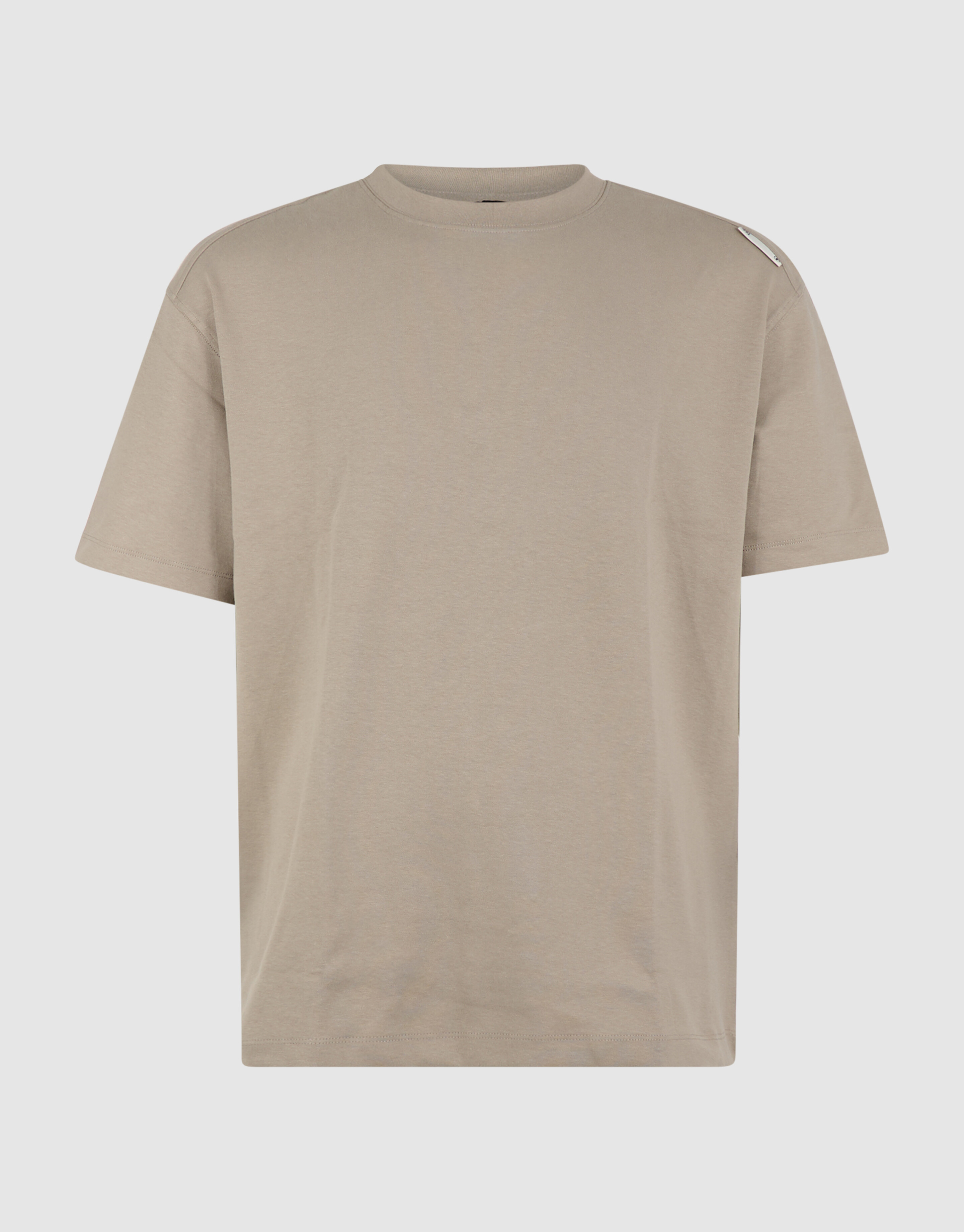 Basis Label T-shirt Lichtgroen SHOEBY MEN