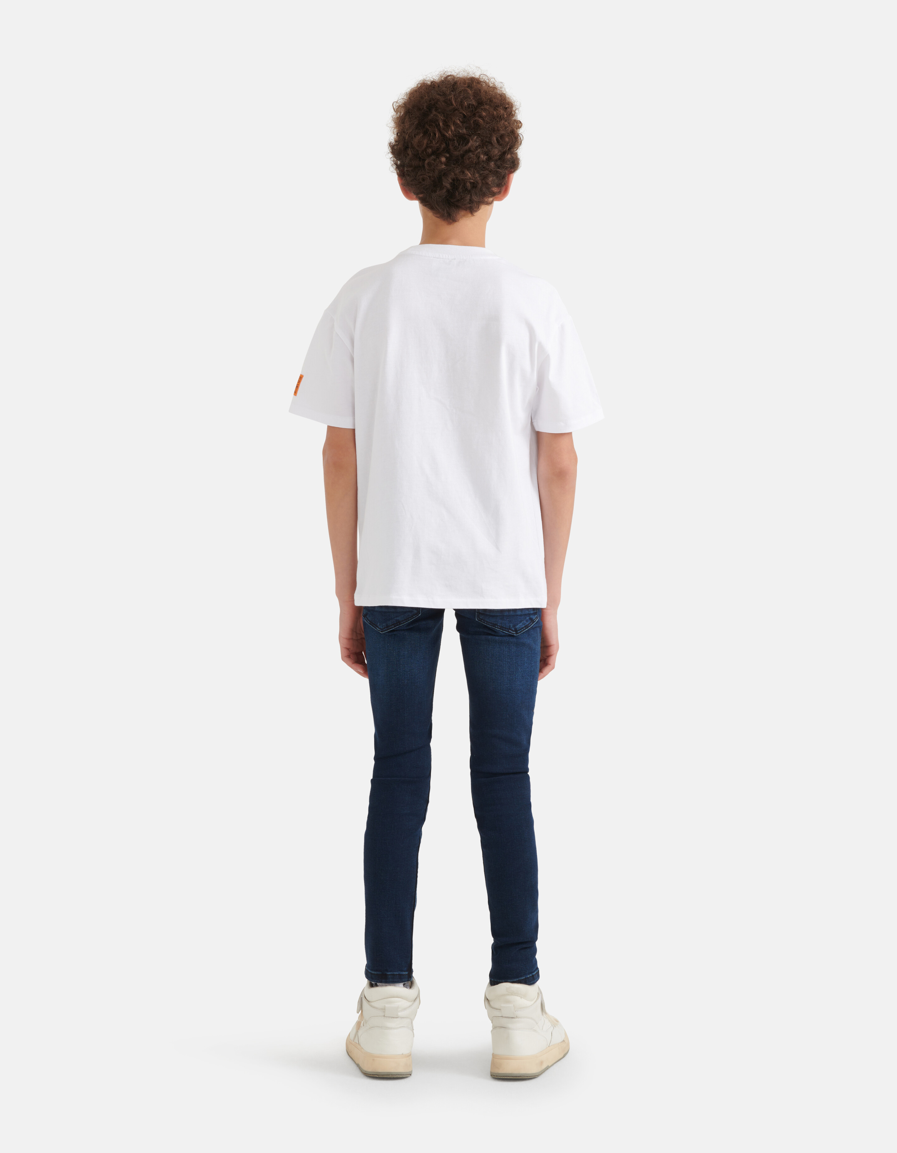 Relaxed Fit T-shirt Wit SHOEBY BOYS