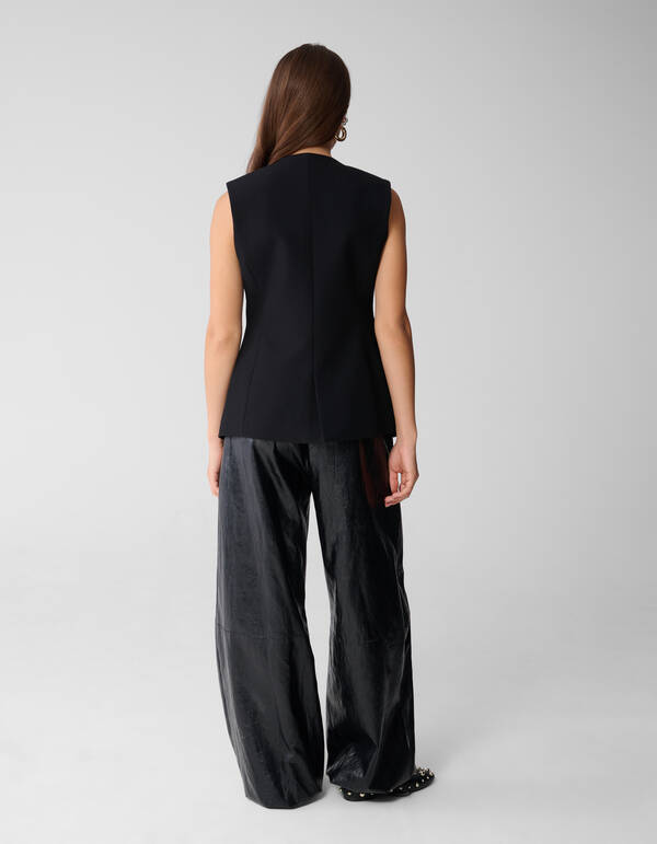 Zandloper Gilet Zwart SHOEBY WOMEN