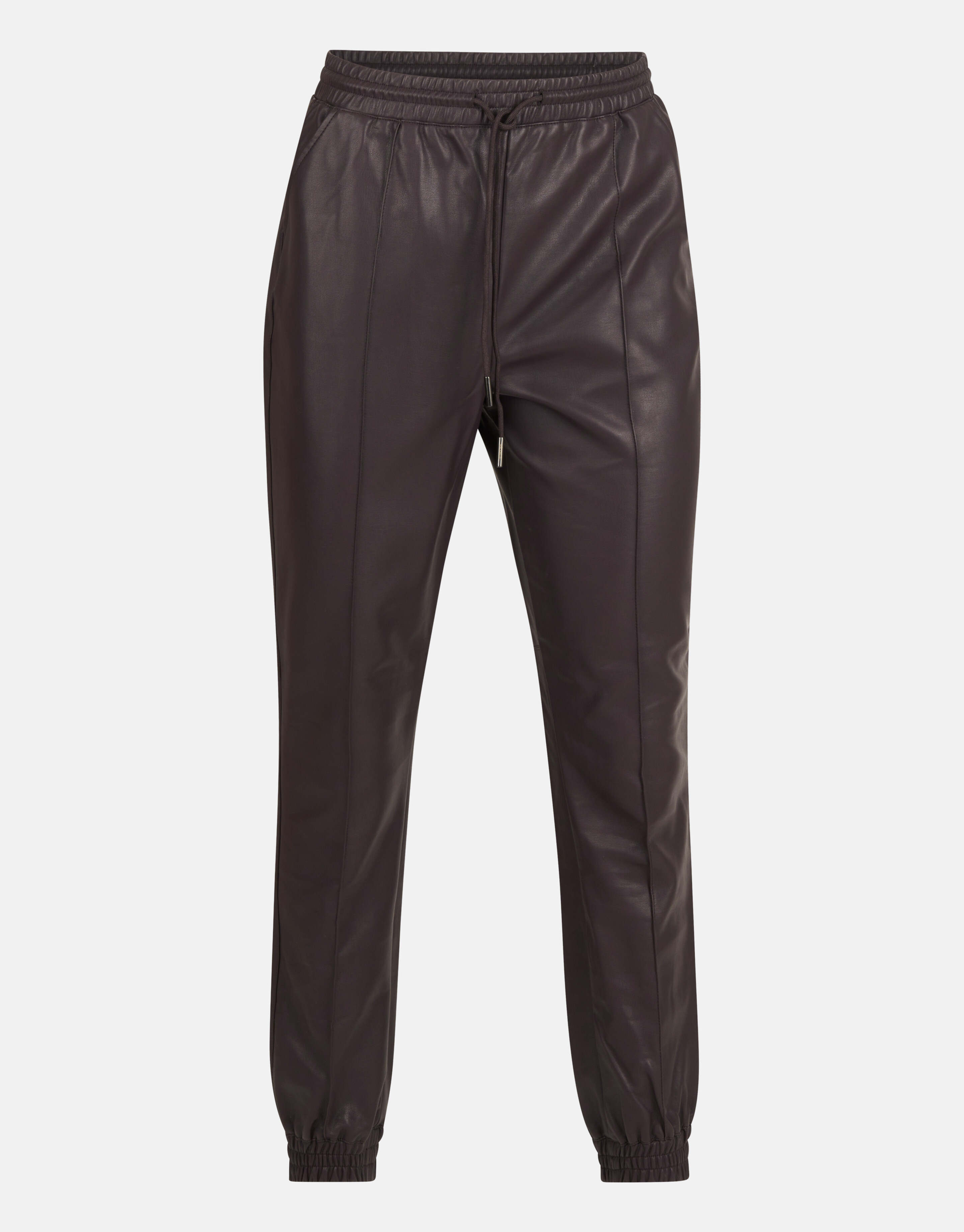 Vegan Leren Broek Bruin EKSEPT