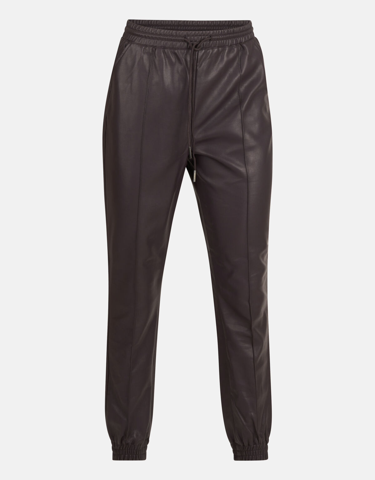 Vegan Leren Broek Bruin EKSEPT