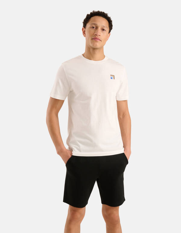 Artwork T-shirt Wit SHOEBY MEN