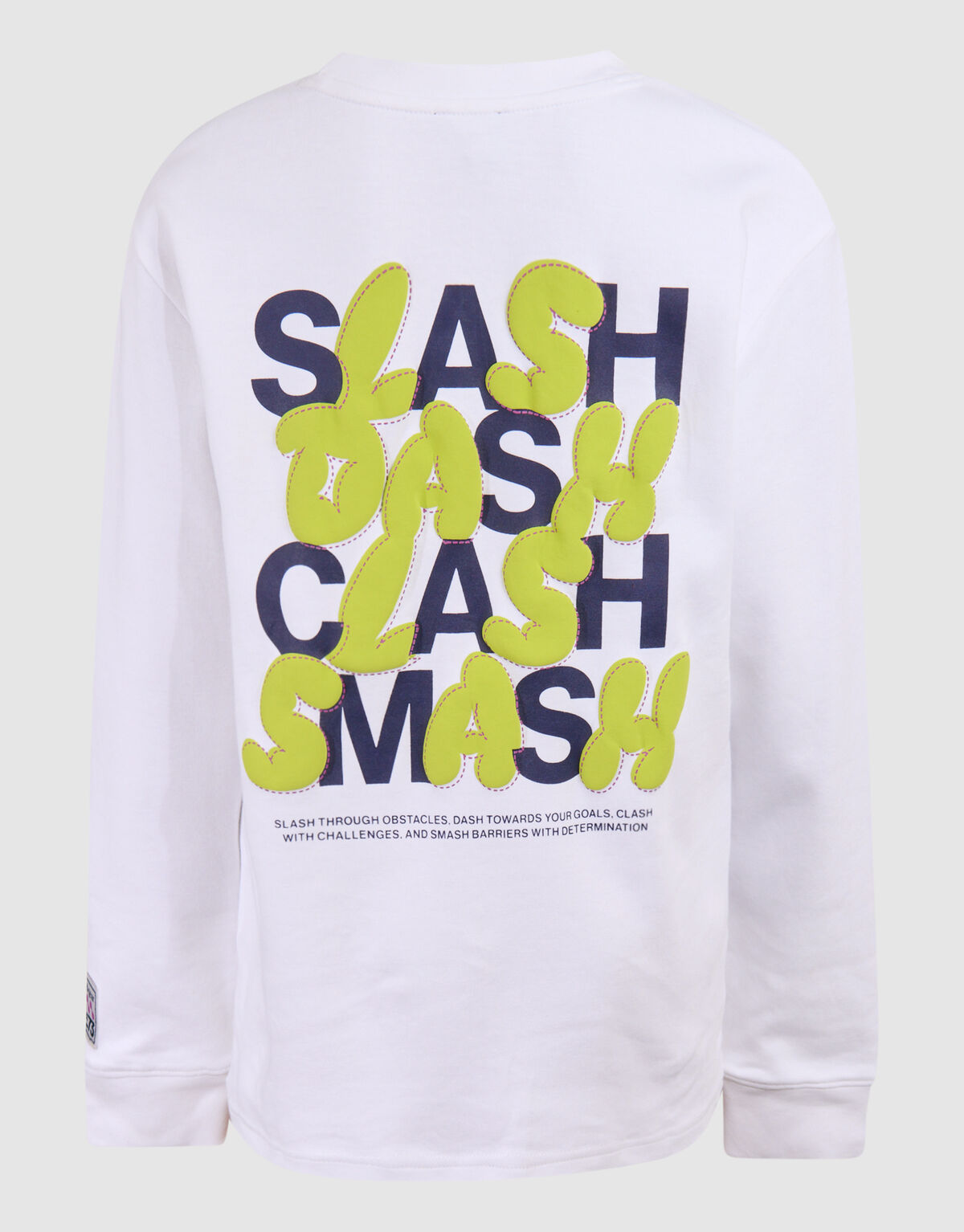Artwork Longsleeve T-shirt Wit SHOEBY BOYS
