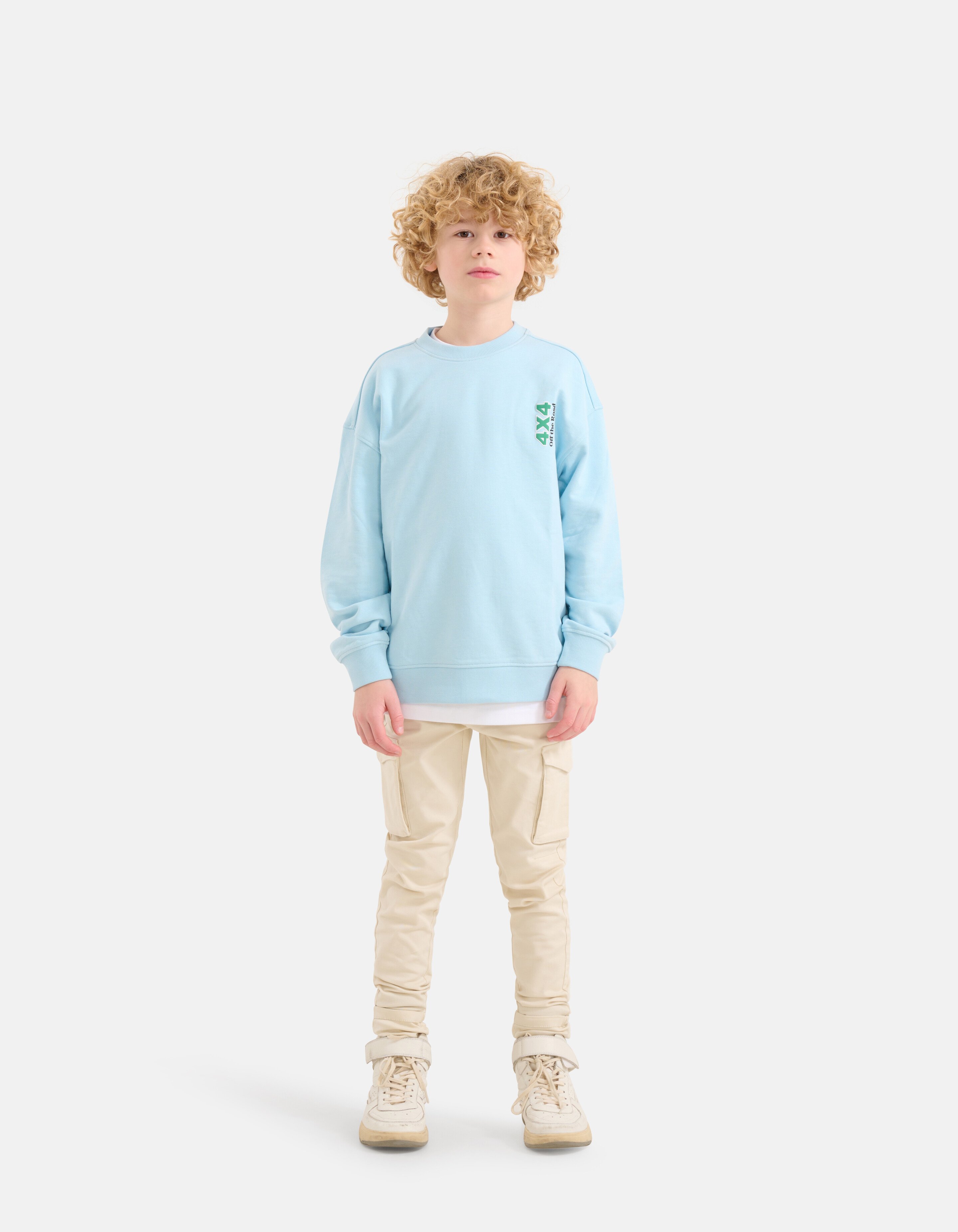 Cargo Broek Gebroken Wit SHOEBY BOYS