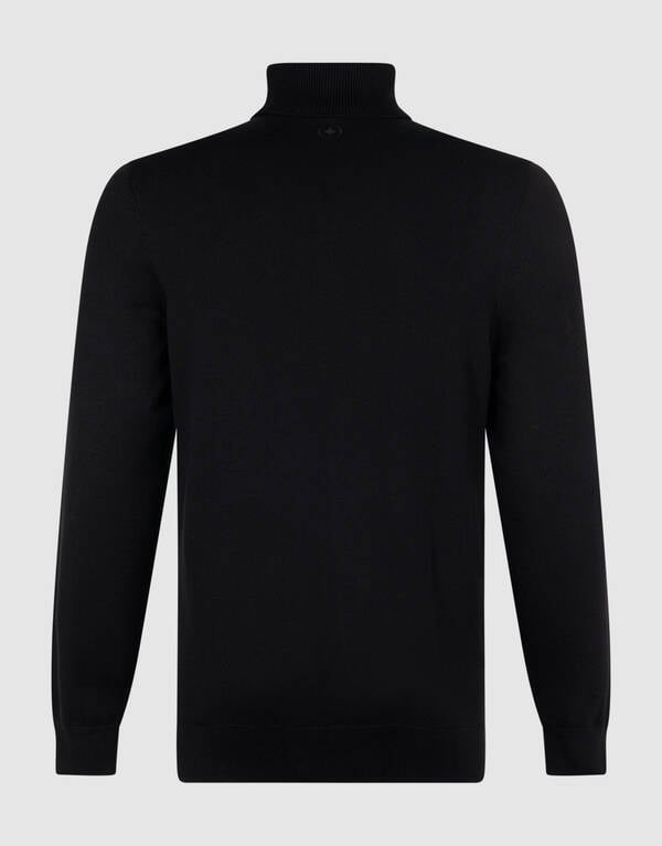 Gebreide Coltrui Zwart SHOEBY MEN