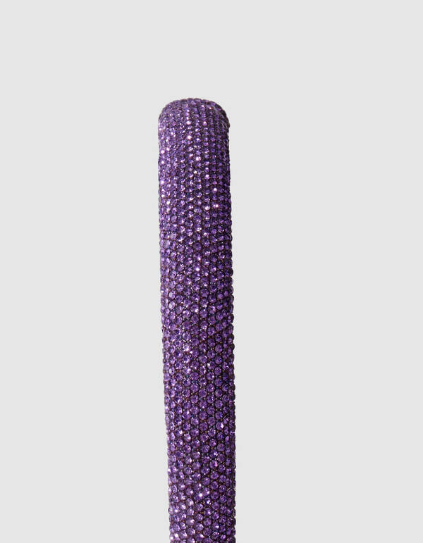 Strass Haarband Paars SHOEBY ACCESSOIRES